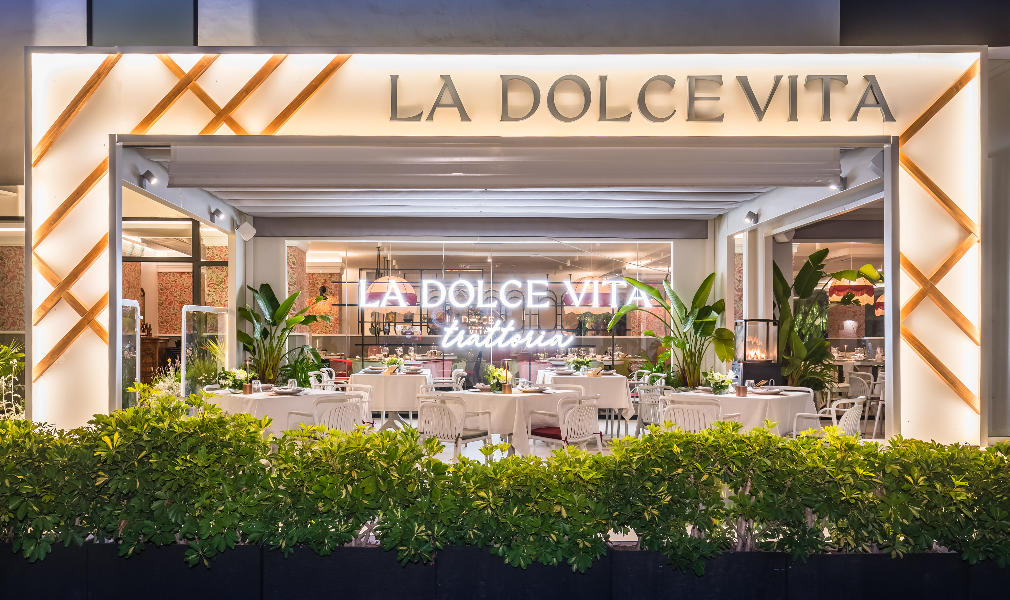 Cena italiana en La Dolce Vita en Occidental Puerto Banús