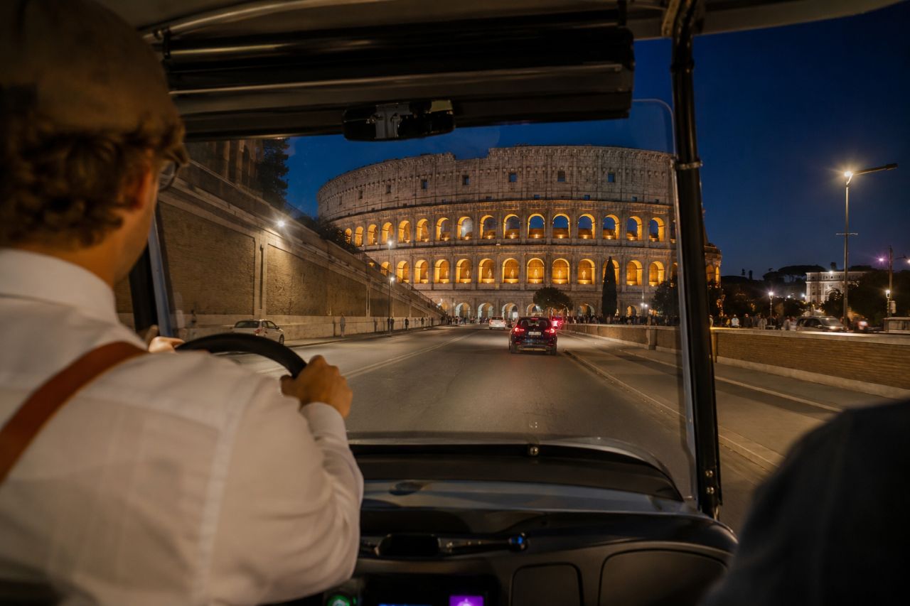 Overall Rome: Explore the Eternal City on a 3H Guided Golf Cart Tour (7PM) – photo 1