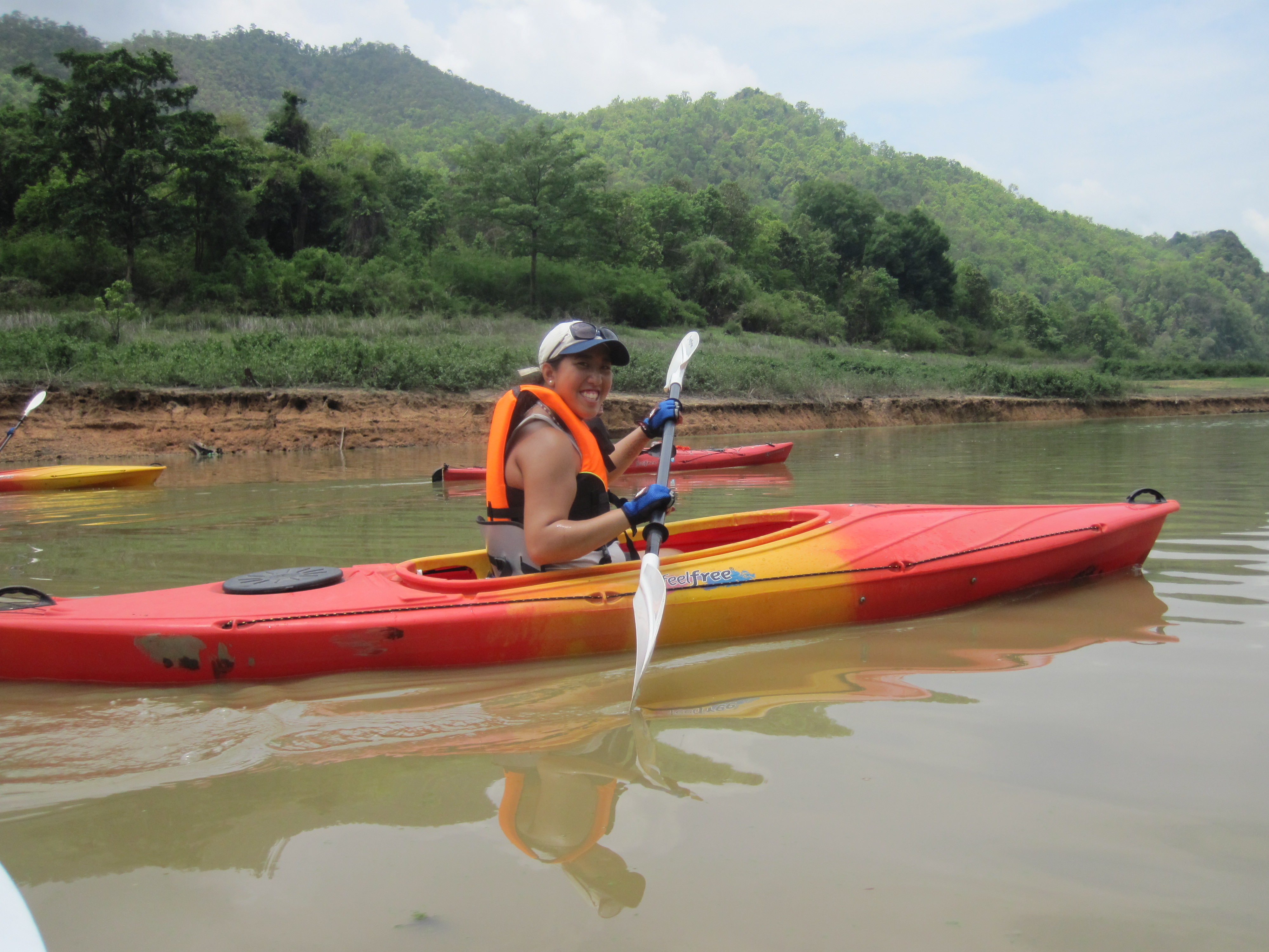 "KAYAK H" Cruce de 1 día en kayak por el lago Sirilanna, Chiang mai - Foto 3