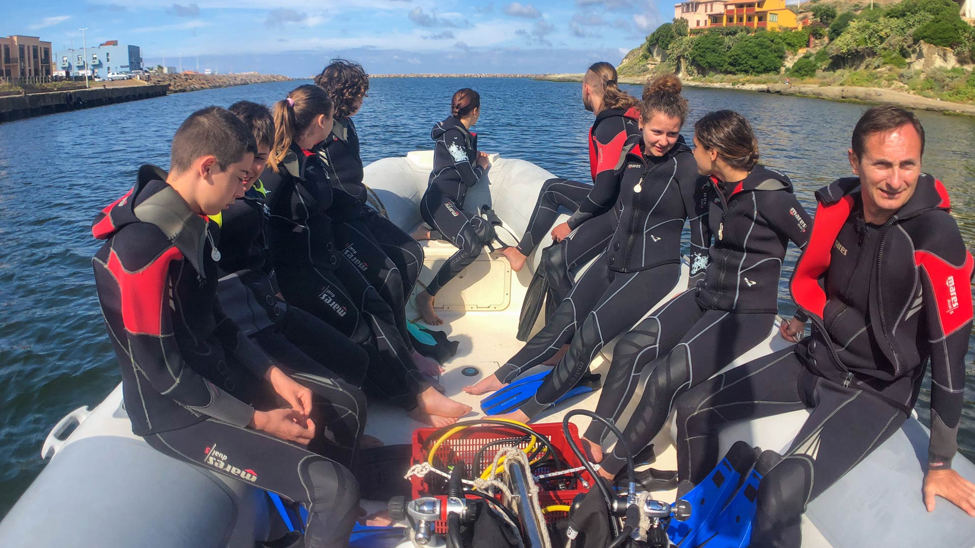 Bosa: diving baptism - Photo 29