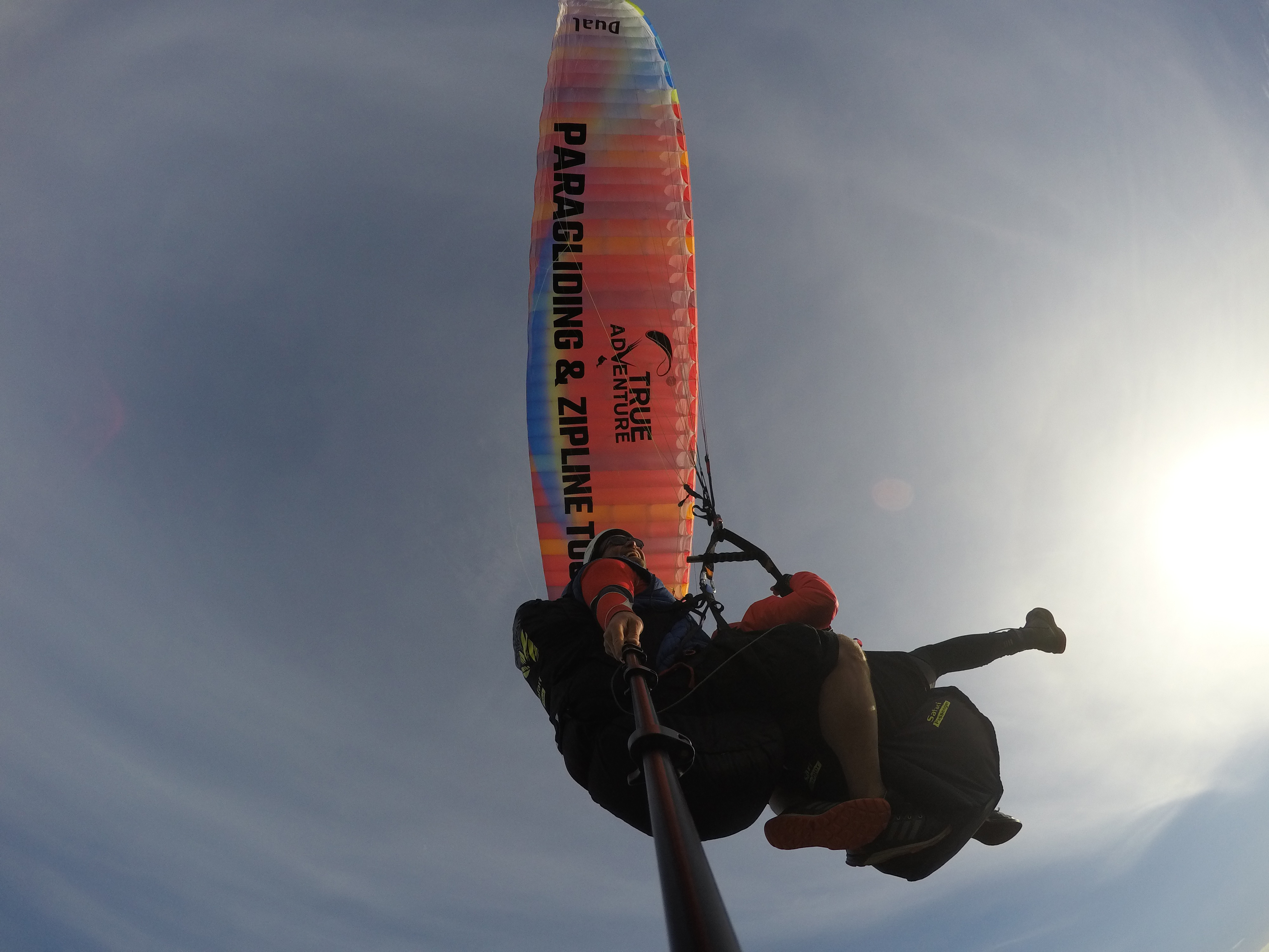 Paragliding tandem flight - photo 14