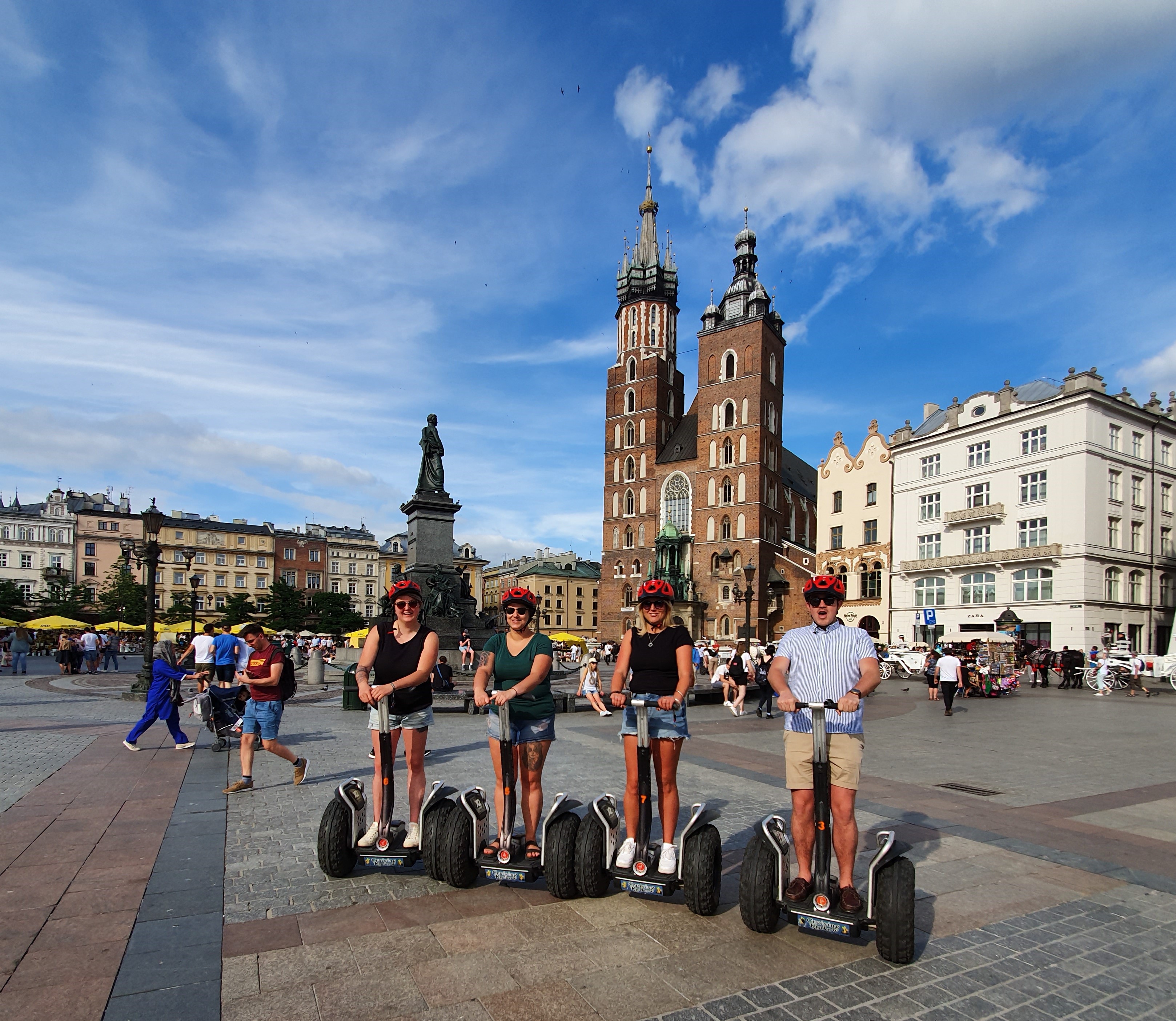 Segway X2 private guided tour of Krakow 