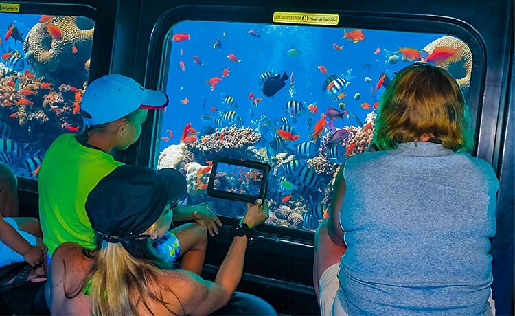 Semisubmarino: una aventura familiar para explorar el mundo submarino del Mar Rojo