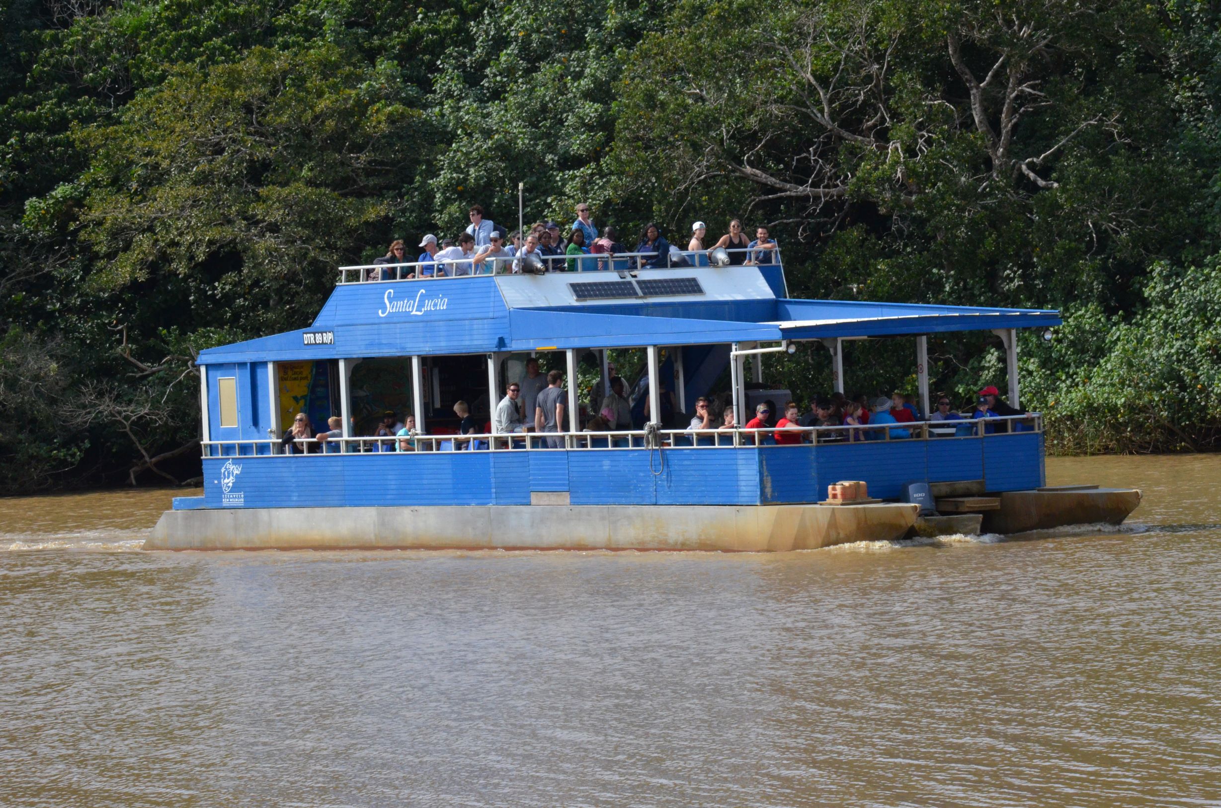 ST Lucia ISimangaliso Safari en barco y visita al pueblo cultural Dumazulu
