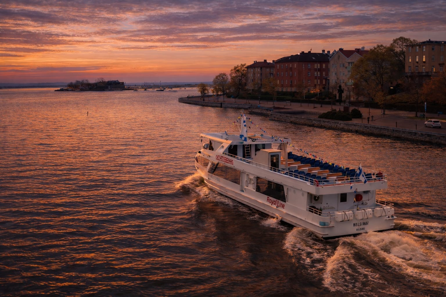 2.5 Hour Helsinki Evening Cruise Tour Evening Cruise