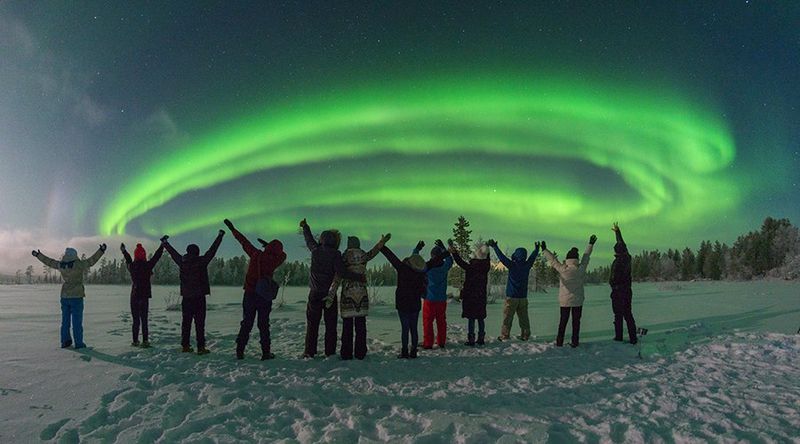 Aurora Hunting by Arctic Lake, in a cozy Lappish Tipi – Image 1 | WeShare