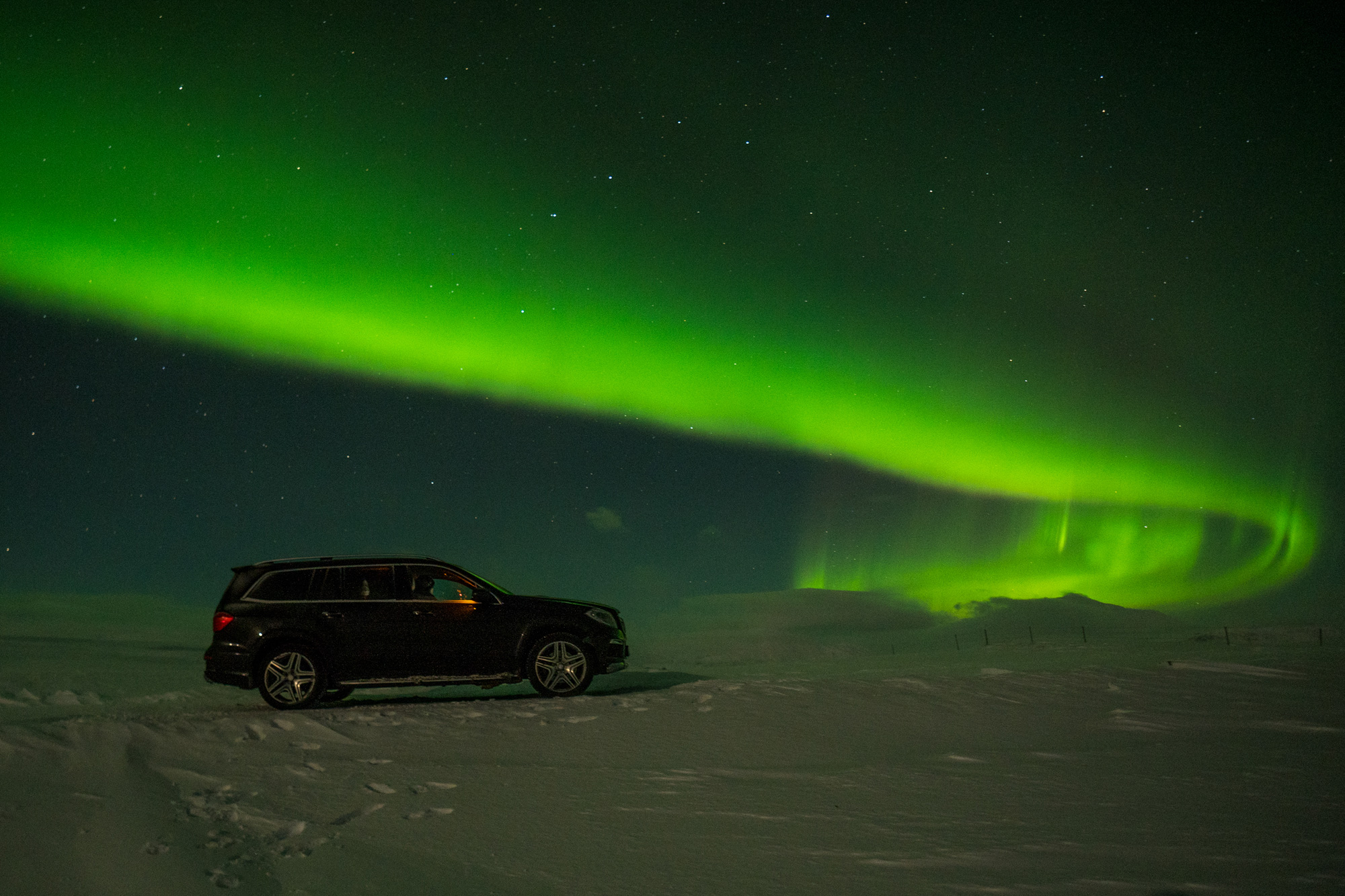 Northern Lights Private Tour in Super Jeep