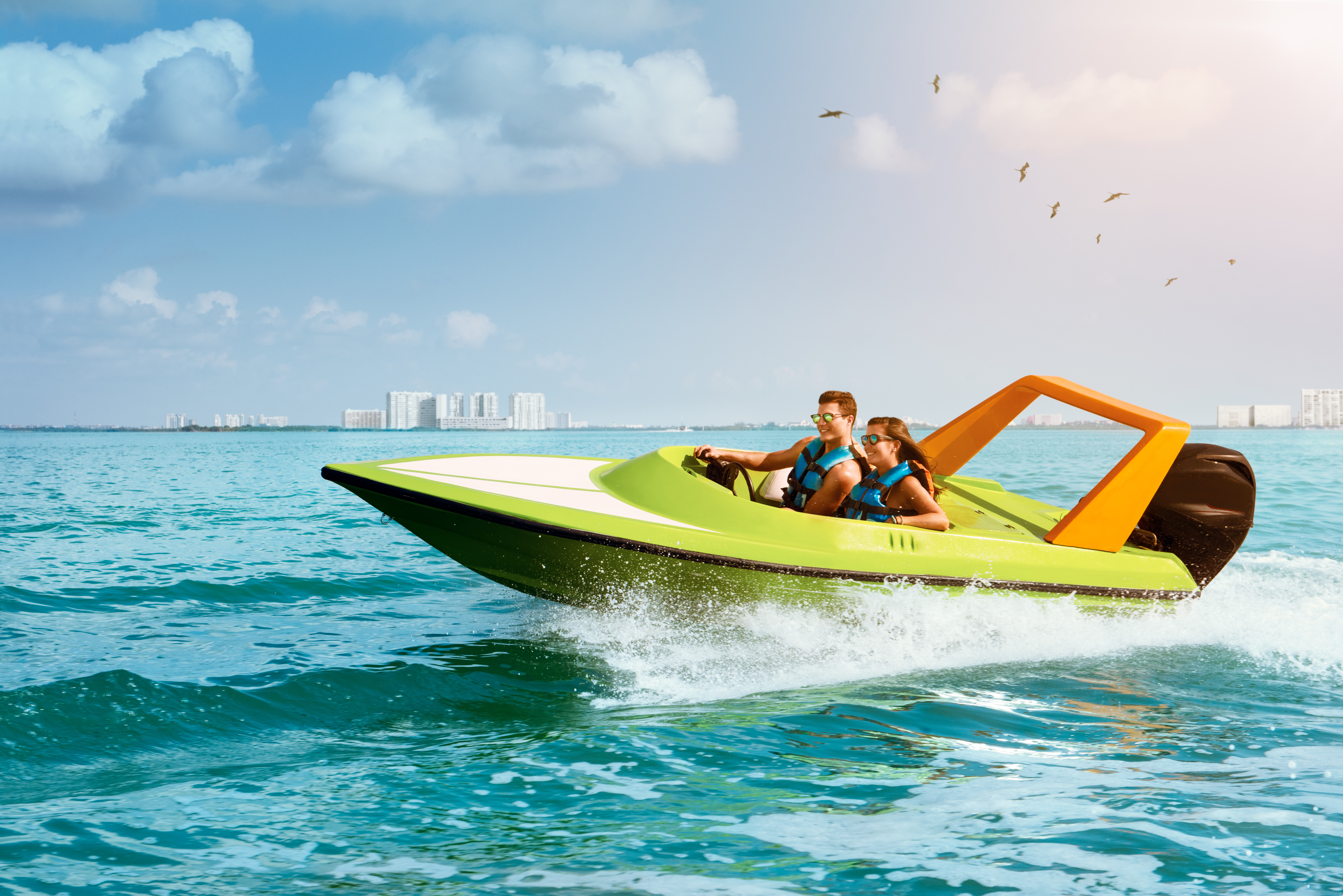 Speed Boat Cancun - Jungle Tour: speedboat & snorkel — 1