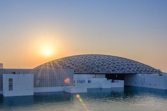 Abu Dhabi City tour with Grand Mosque, Qasr Al Watan Palace & Louvre Museum tour