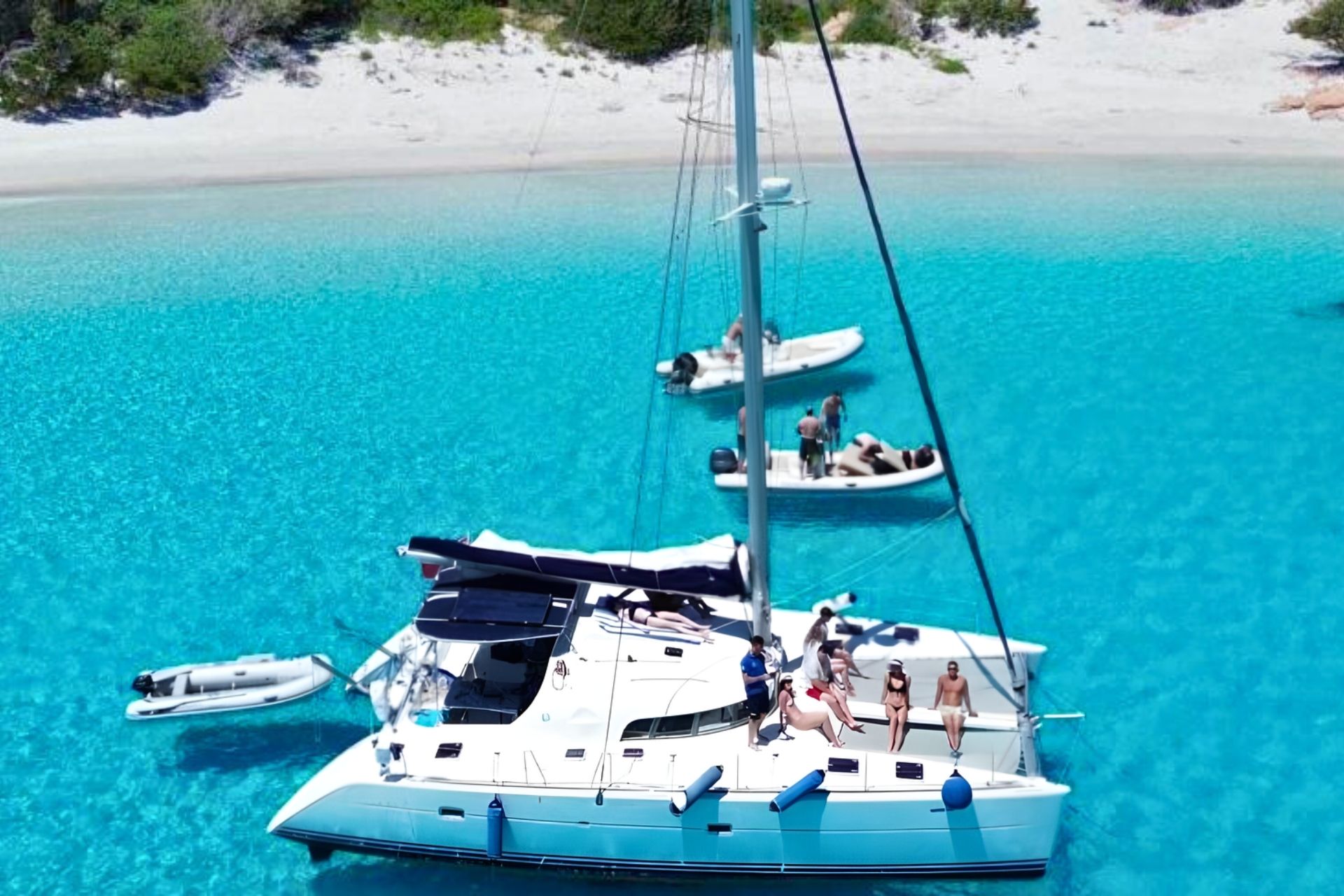 From Cannigione: catamaran tour in the La Maddalena Archipelago - Photo 6