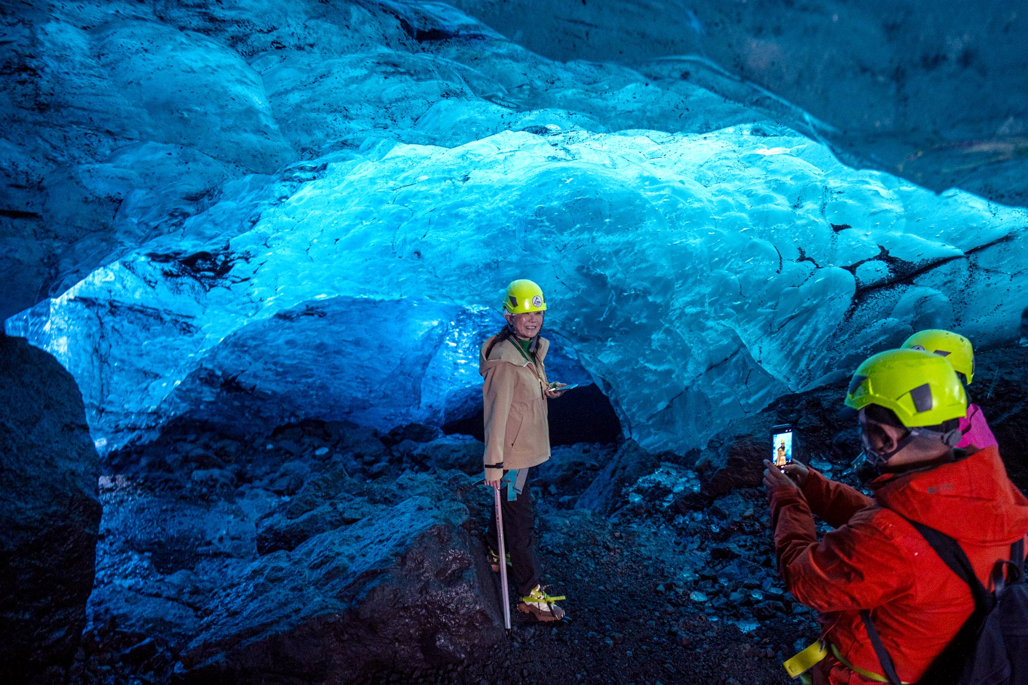 Ice Cave & Glacier Hike with South Coast Waterfalls - photo 2