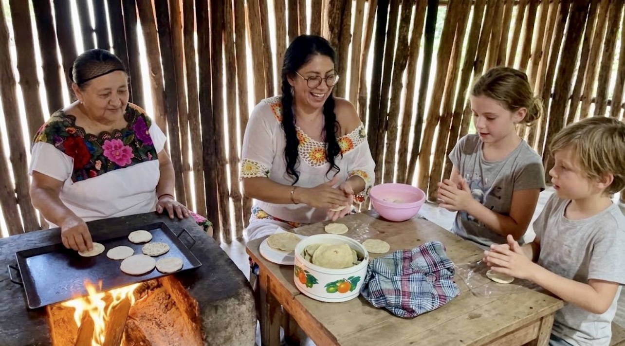 Maya Family Day Tour: Hands-on Milpa, Cenote & Pib Feast