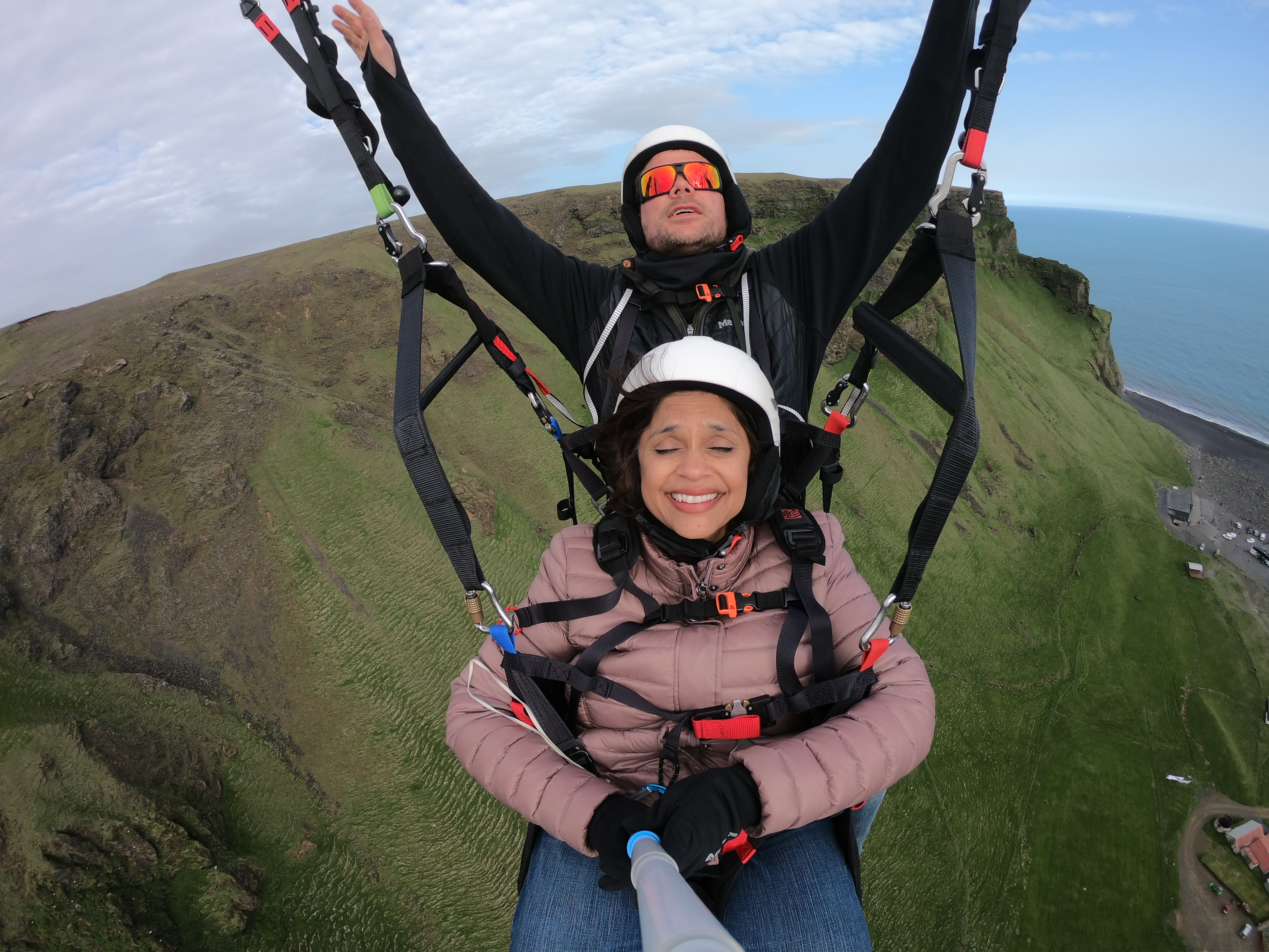 Paragliding tandem flight - photo 2