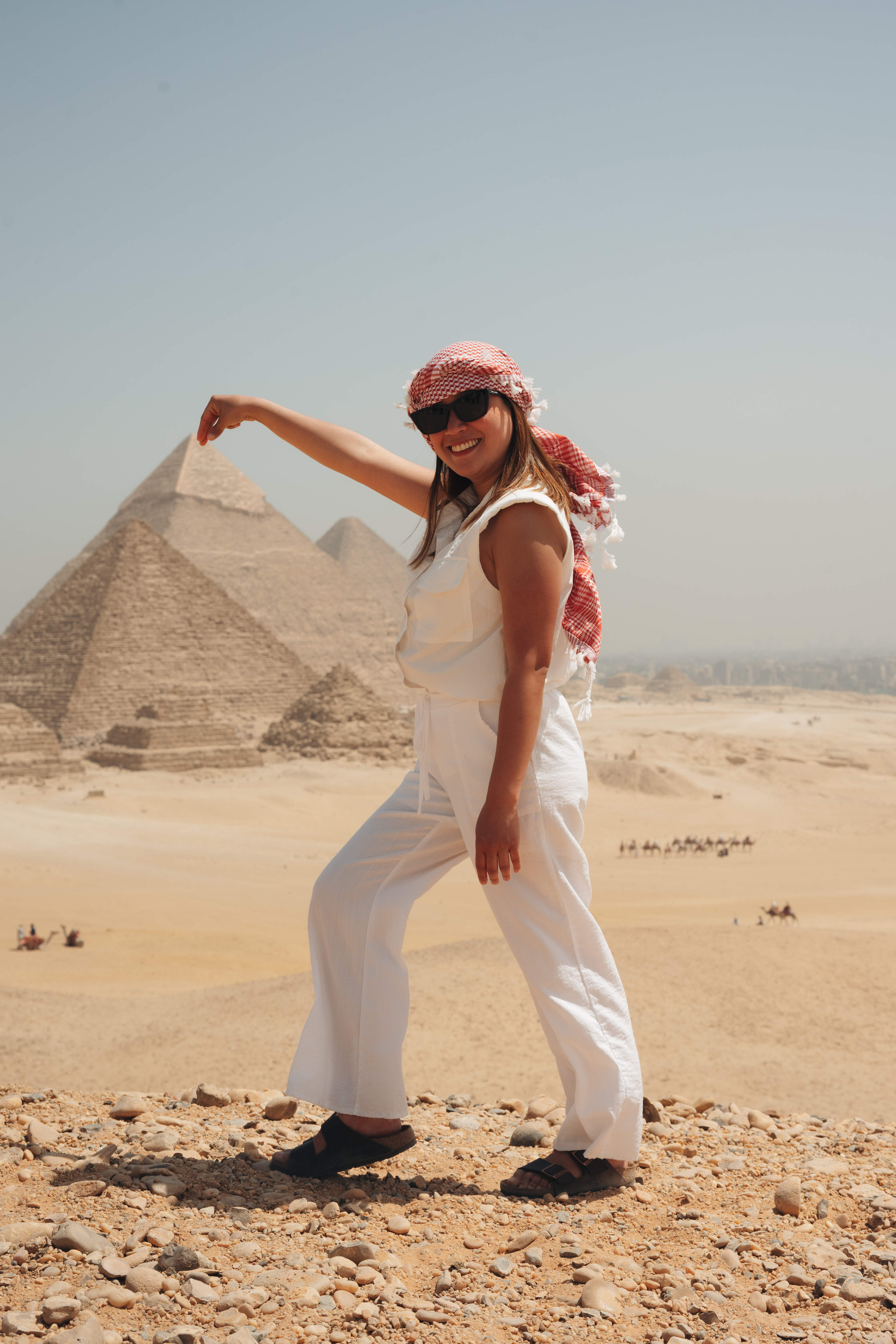 Half Day to Giza Pyramids & Sphinx, Camel Ride, Rooftop Lunch