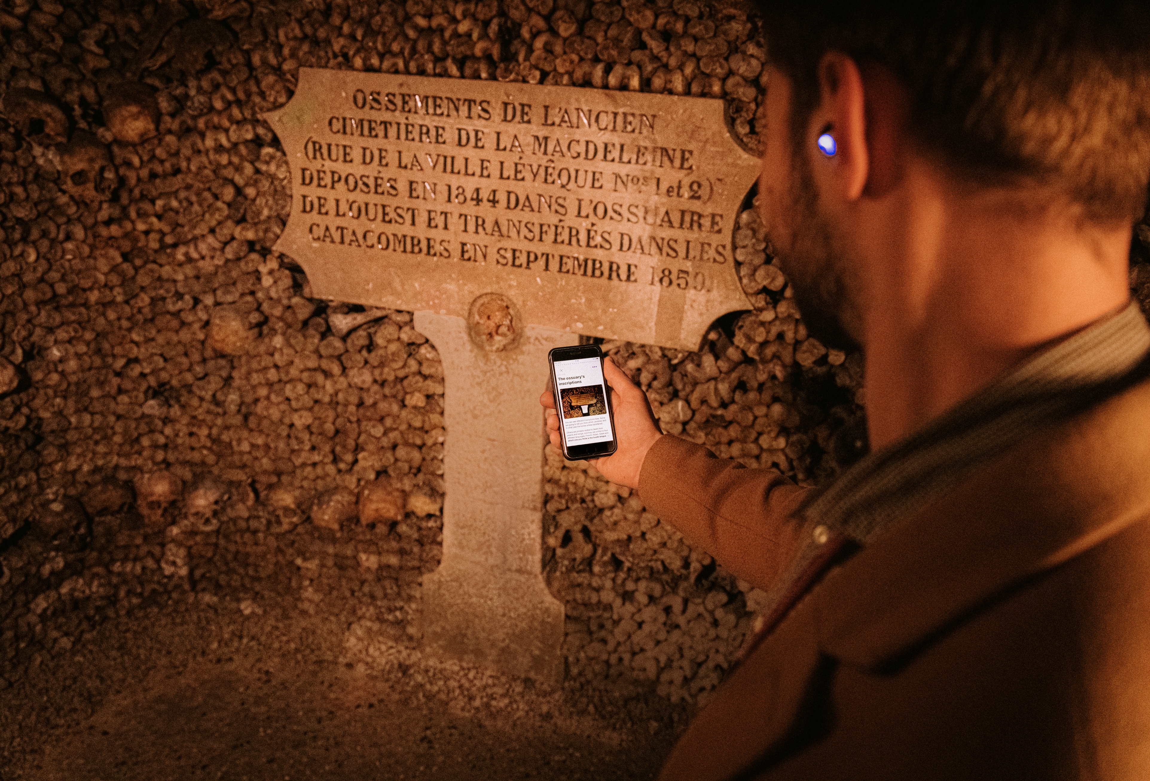 Catacombs of Paris: SKIP-THE-LINE + Private Audio Tour on Mobile App