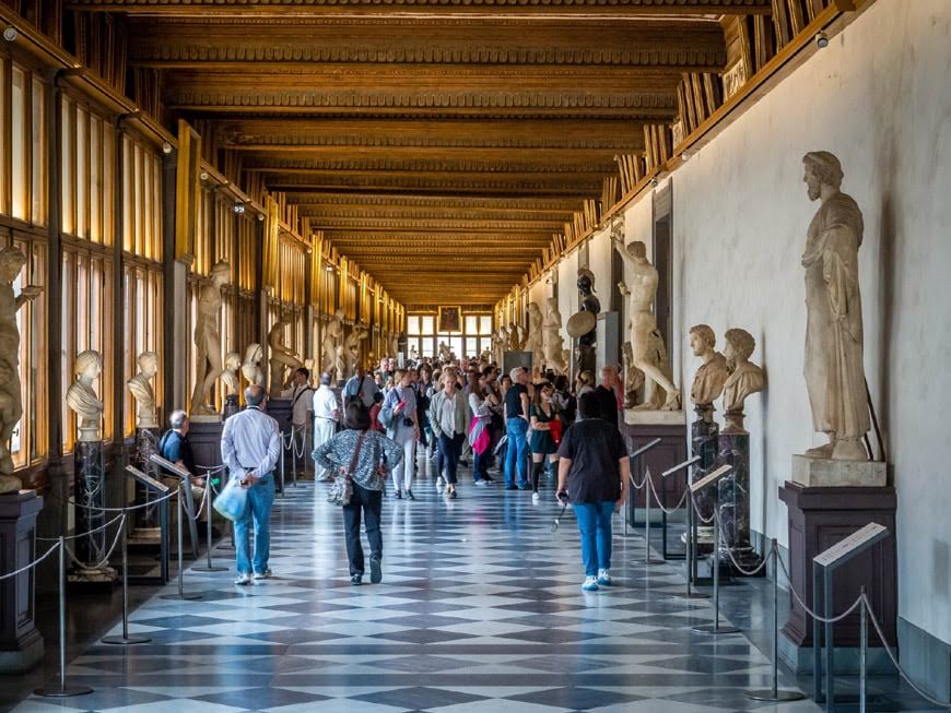 Floransa: Uffizi Galerisi Öncelikli Bilet ve Çok Dilli Sesli Uygulama