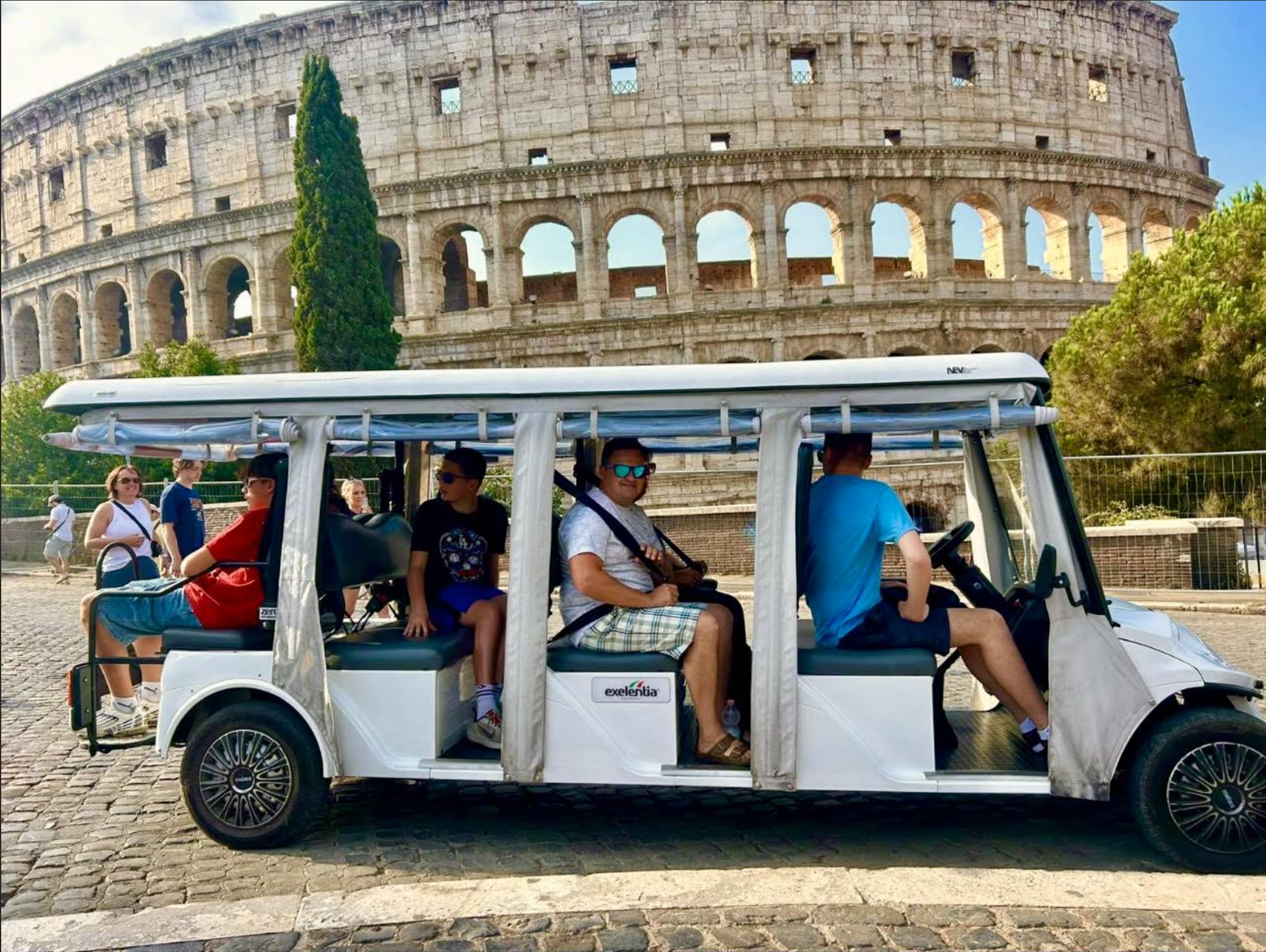 Civitavecchia to Rome VIP Tour & Transfers: Private Golf Cart Ride & Colosseum - Photo 13