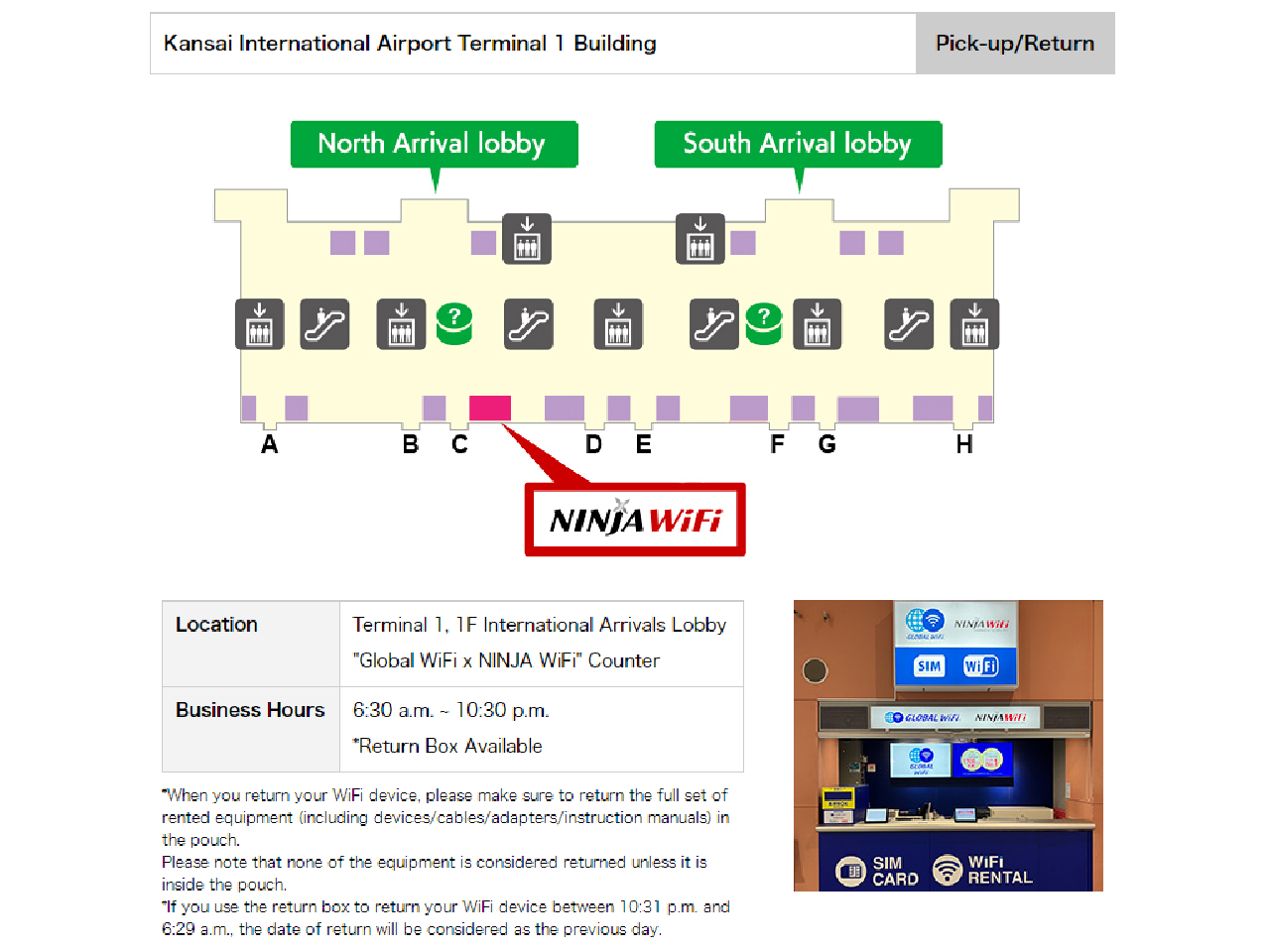 20% OFF+Insurance: Japan Mobile WiFi - Kansai Airport (Kyoto + Osaka) Pickup – Image 2 | WeShare