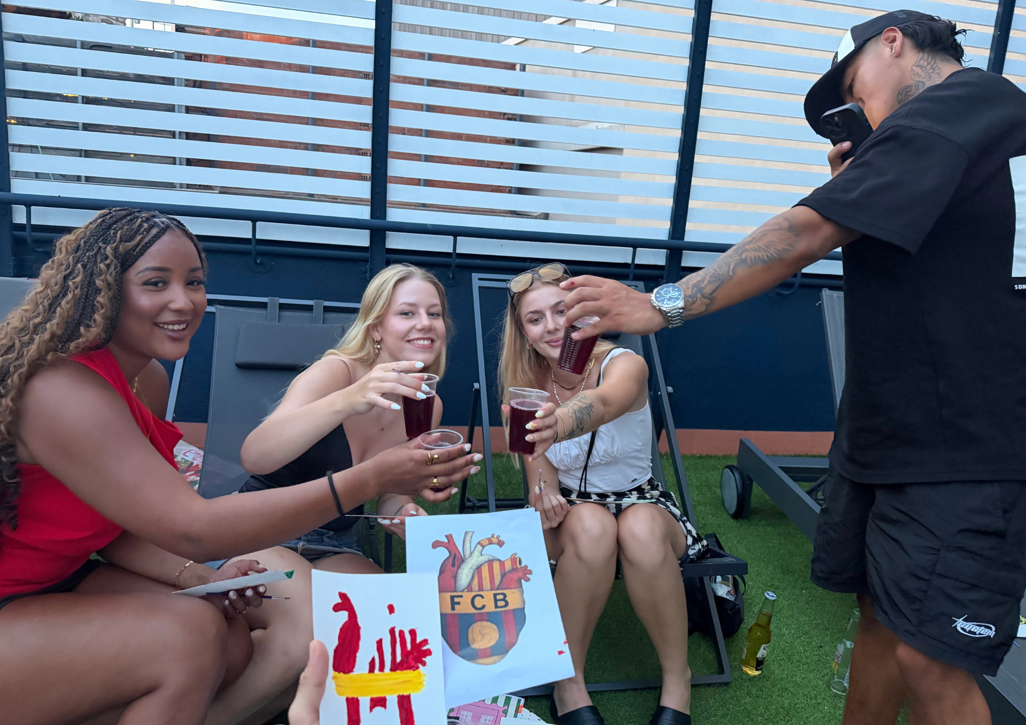 Barcelona Sip & Paint with Unlimited Sangria