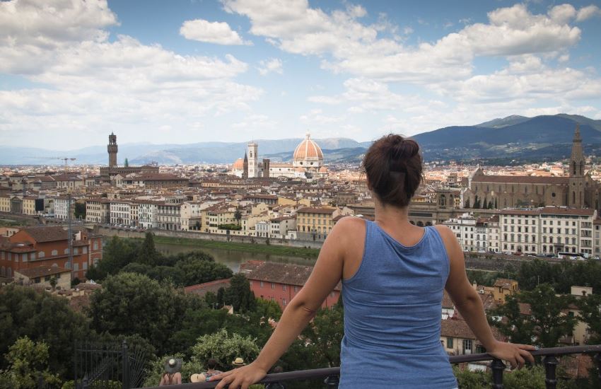 Vespa Panoramic Tour of Florence from Montecatini  - Photo 4