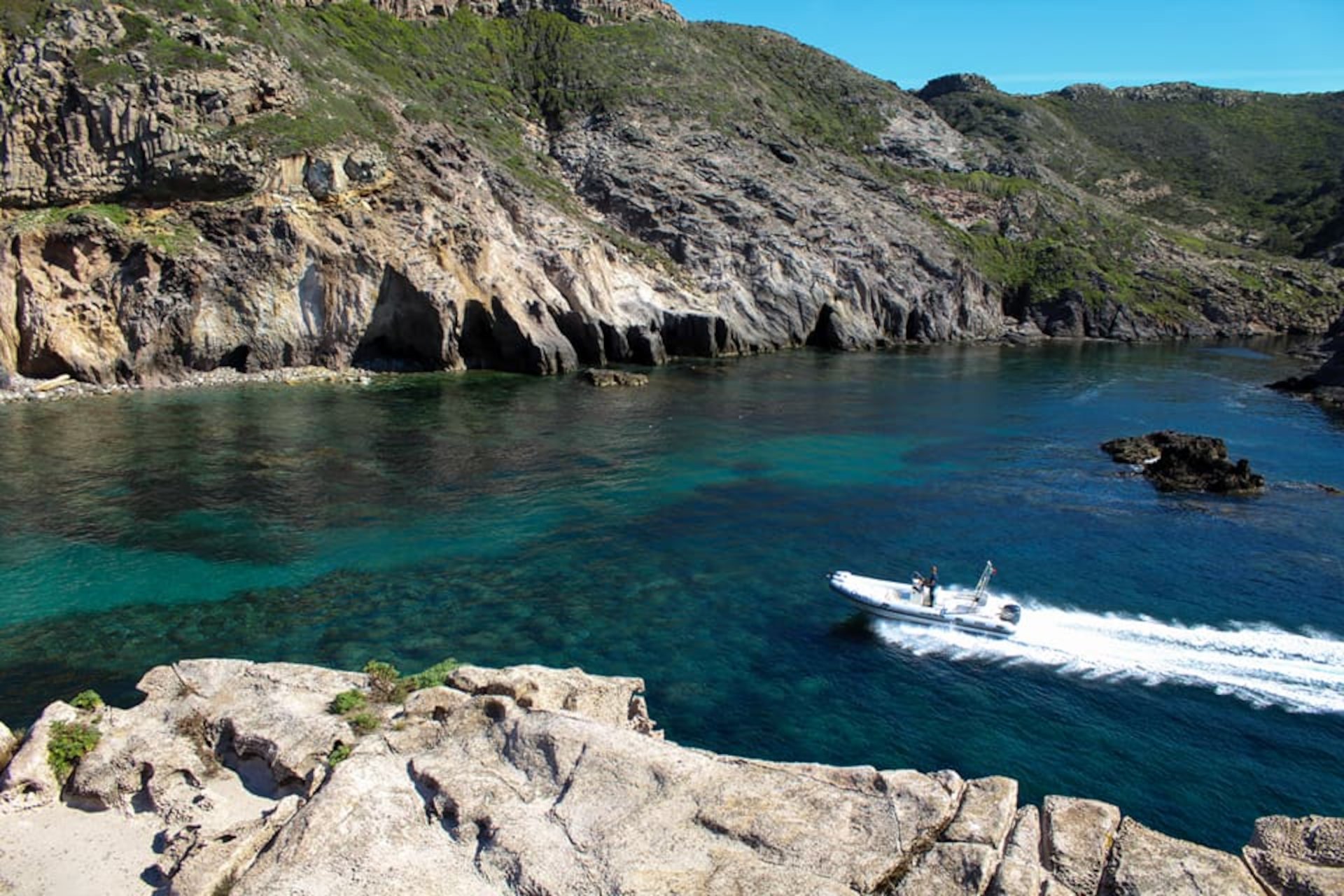 From Sant'Antioco: RIB tour between Carloforte and Masua - Photo 7