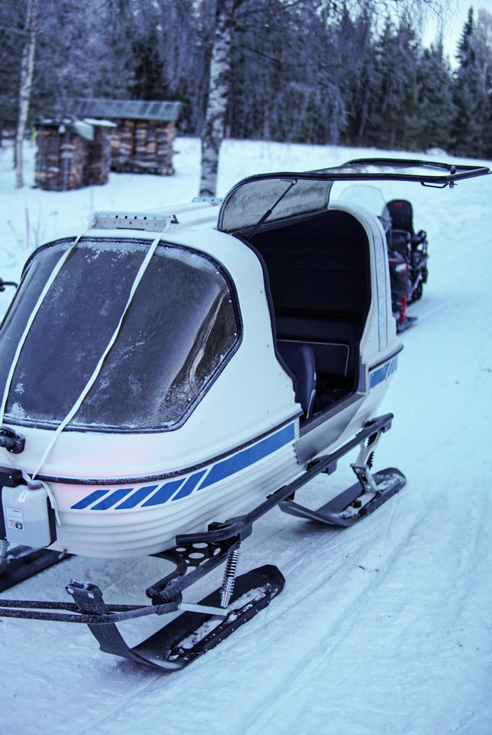 Excursión en Motos de Nieve en Familia 1H con Recogida en Grupo Reducido - Alojamientos en Rovaniemi
