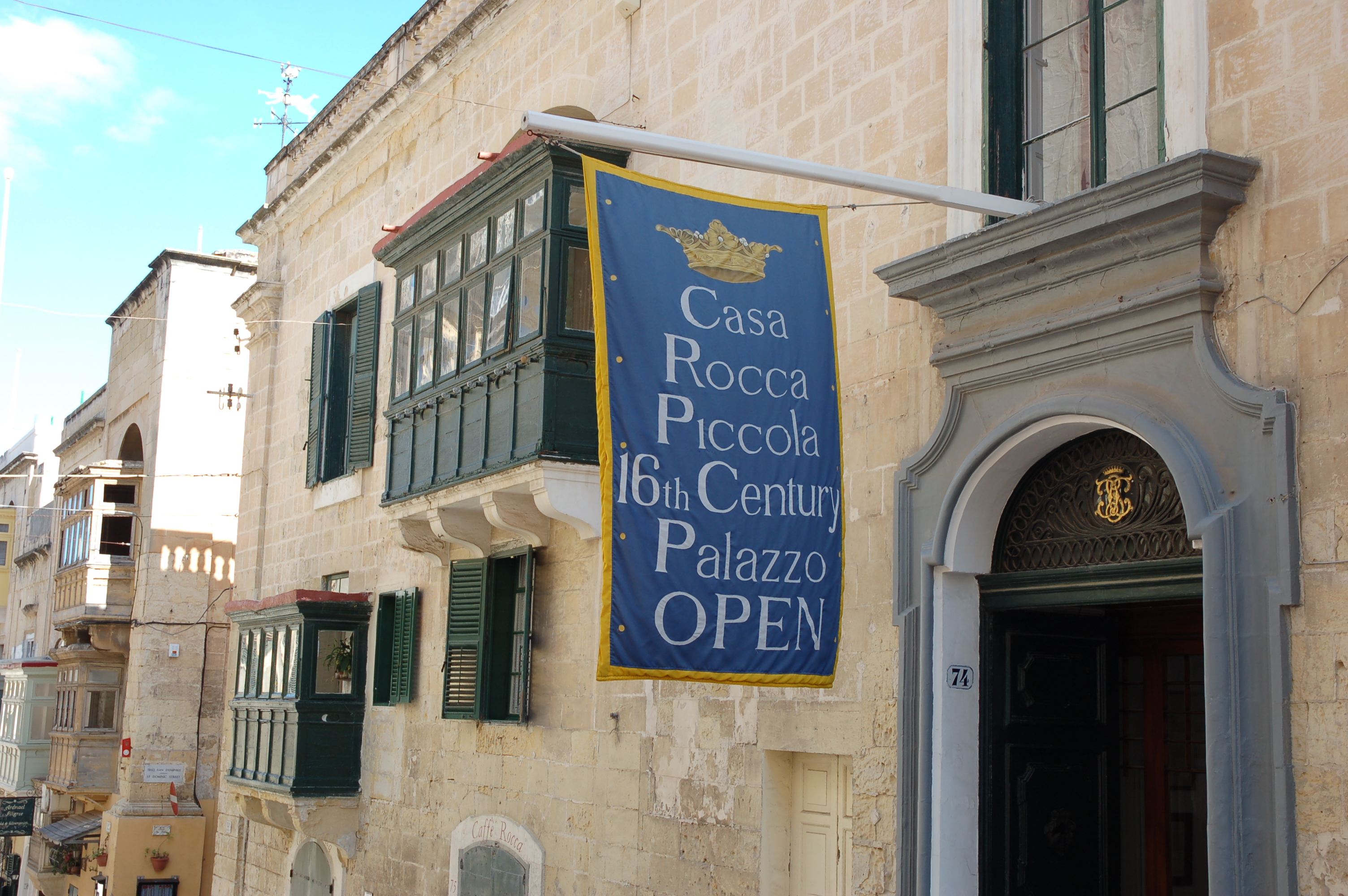 Casa Rocca Piccola | Palacio del siglo XVI | Boleto de entrada
