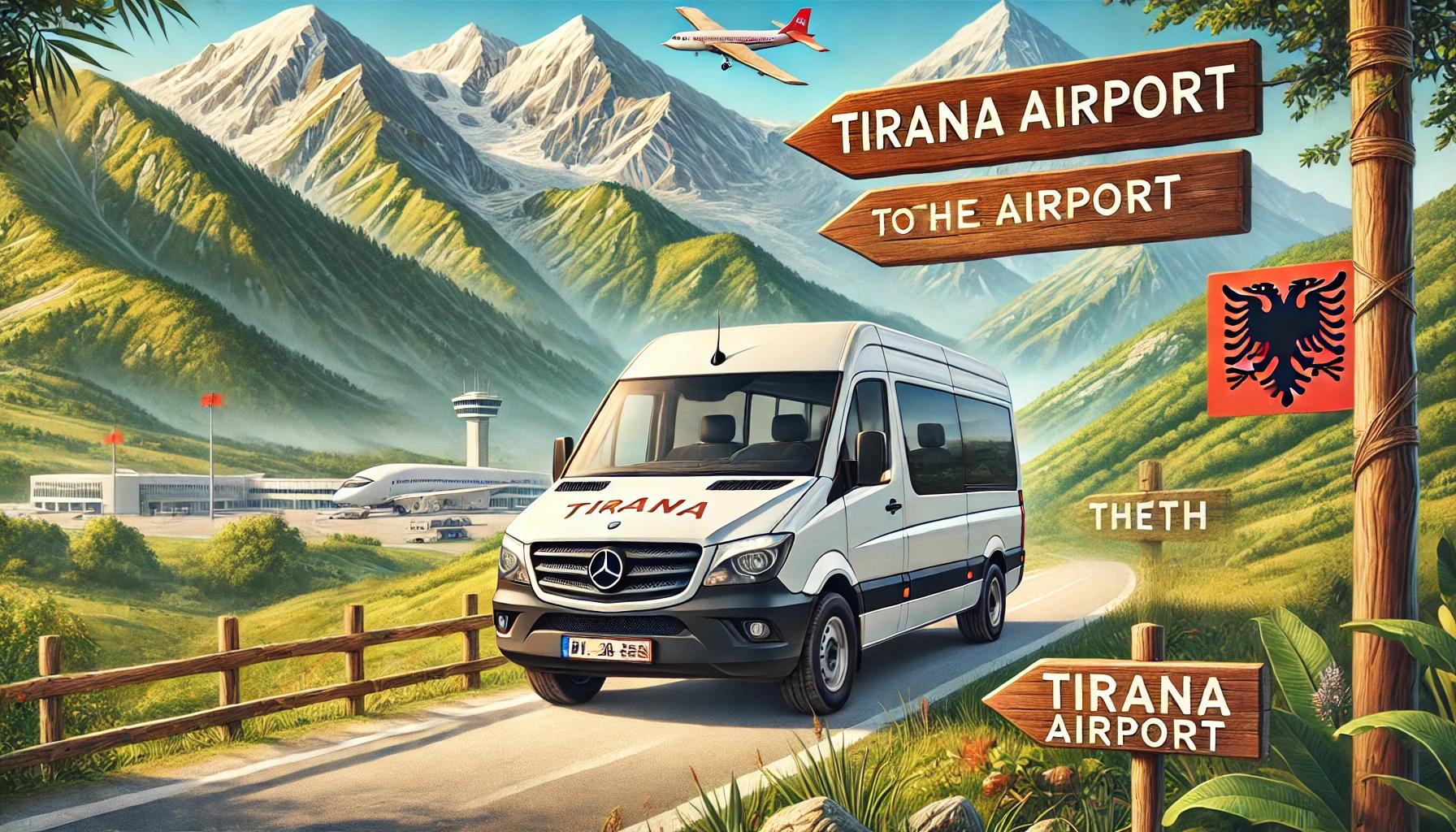 Tirana & Tirana Airport to Theth Bus