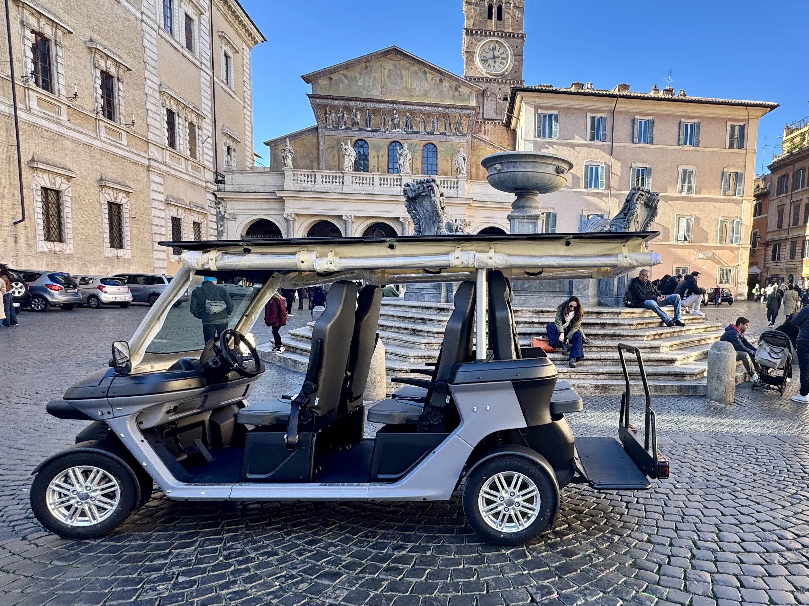 Civitavecchia to Rome VIP Tour & Transfers: Private Golf Cart Ride & Colosseum - Photo 11