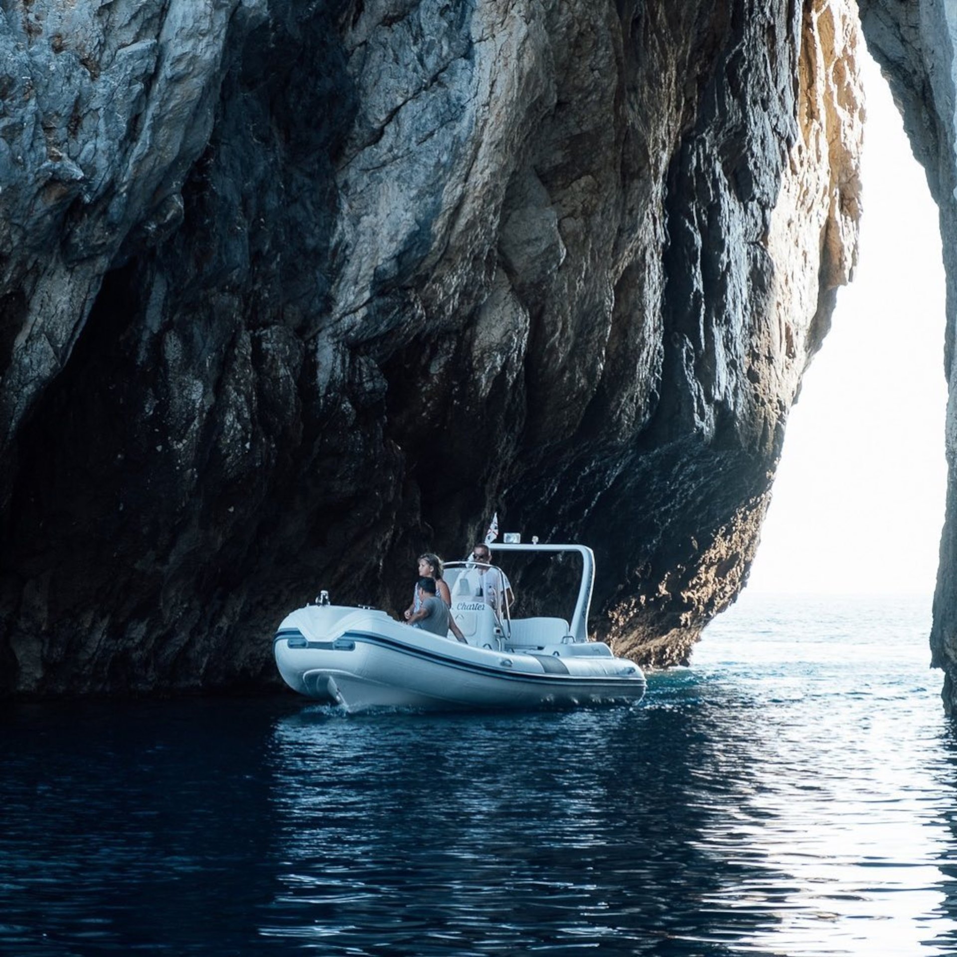 From Sant'Antioco: RIB tour between Carloforte and Masua - Photo 9
