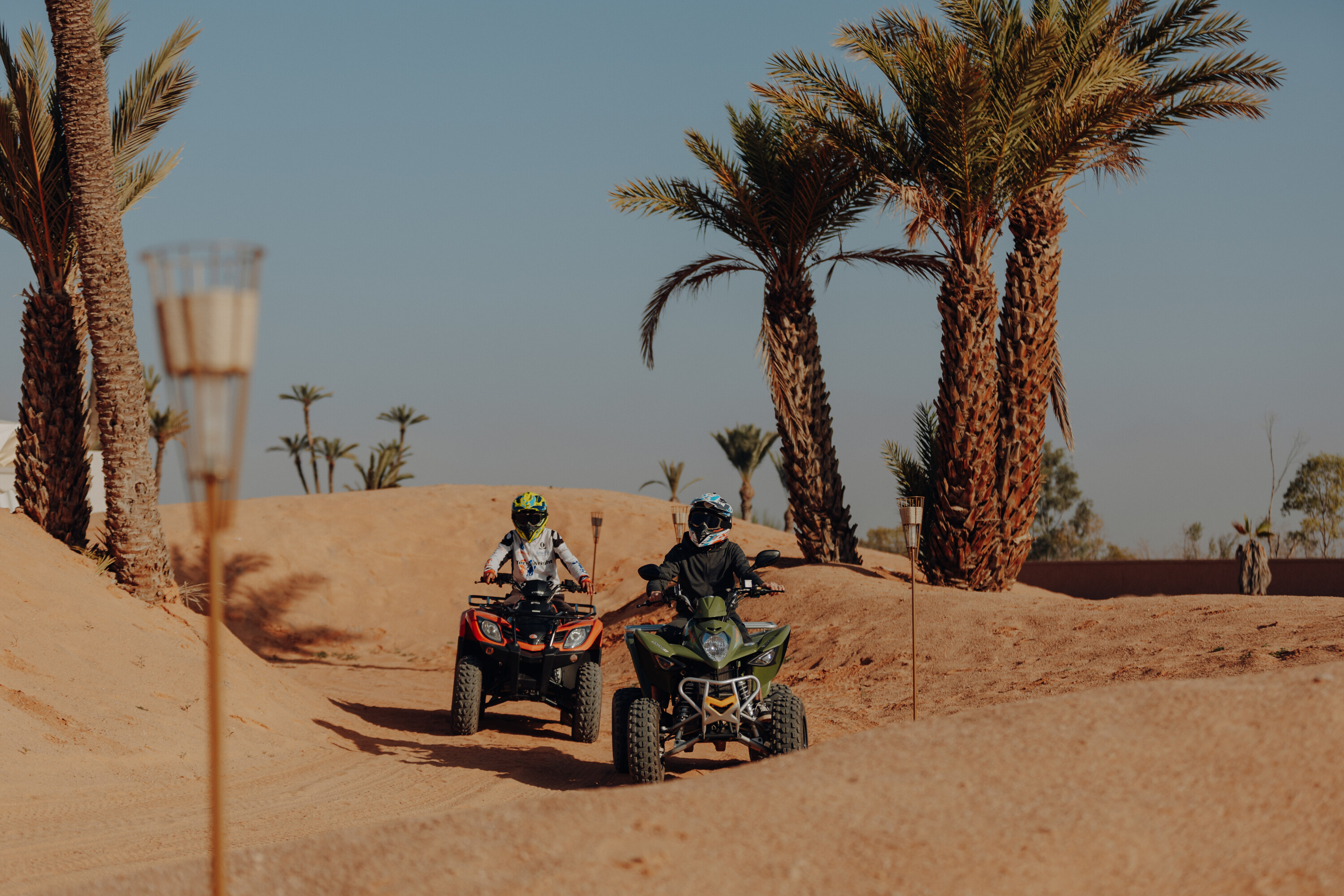 Quad en el Barceló Oasis Camp