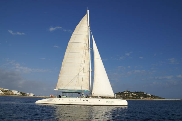 Ses Illetes Catamaran Tour from Ibiza with Lunch