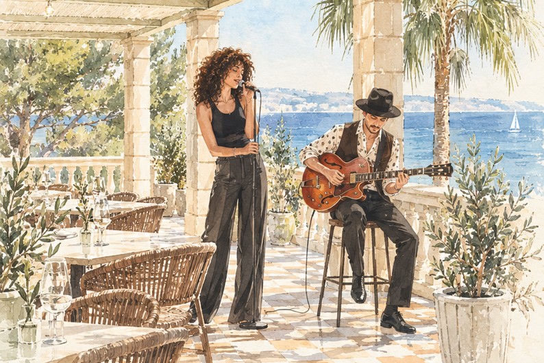 Jazz Brunch mornings in Illetas Albatros