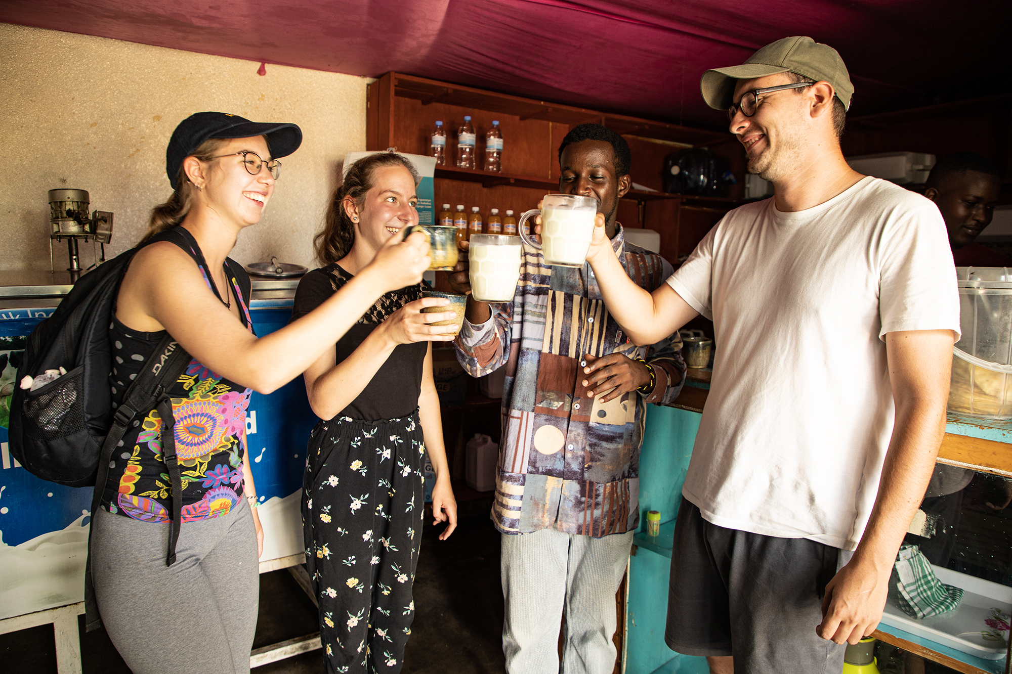 Nyamirambo Walking Tour & Cooking Lesson – guests with guide