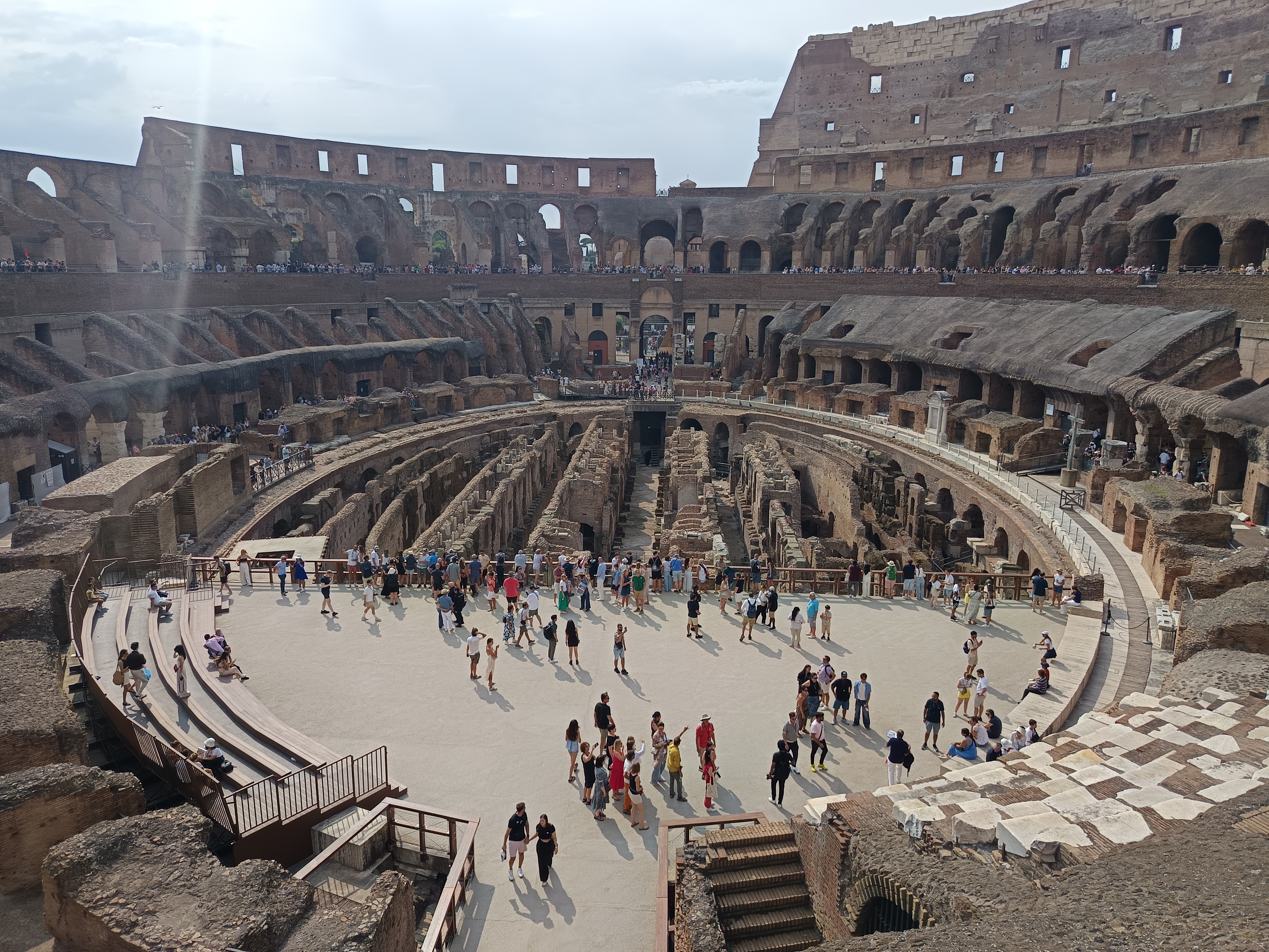 Coliseo, Foro y Palatino + Arena de gladiadores