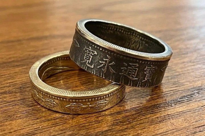 Tokyo: Vintage Coin Ring Making in Asakusa