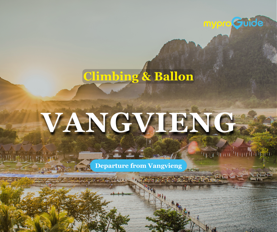 Escalada en Vangvieng y Ballon (Salida desde Vangvieng)