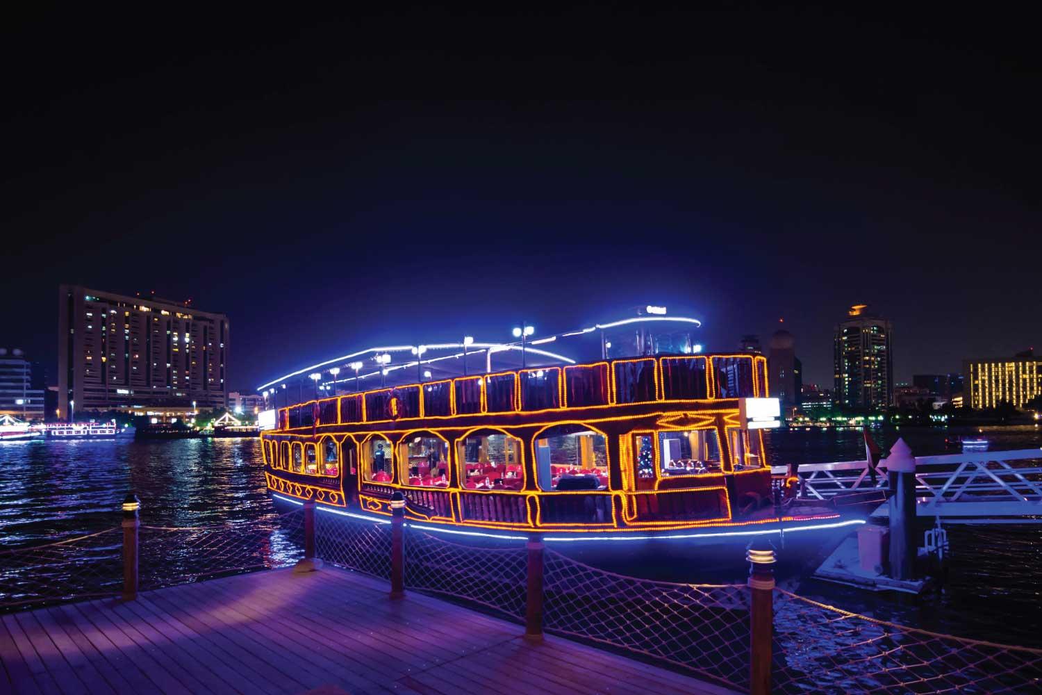 Dubai Marina Dhow Dinner Cruise Tickets Dubai Marina Dhow Dinner Cruise Tickets