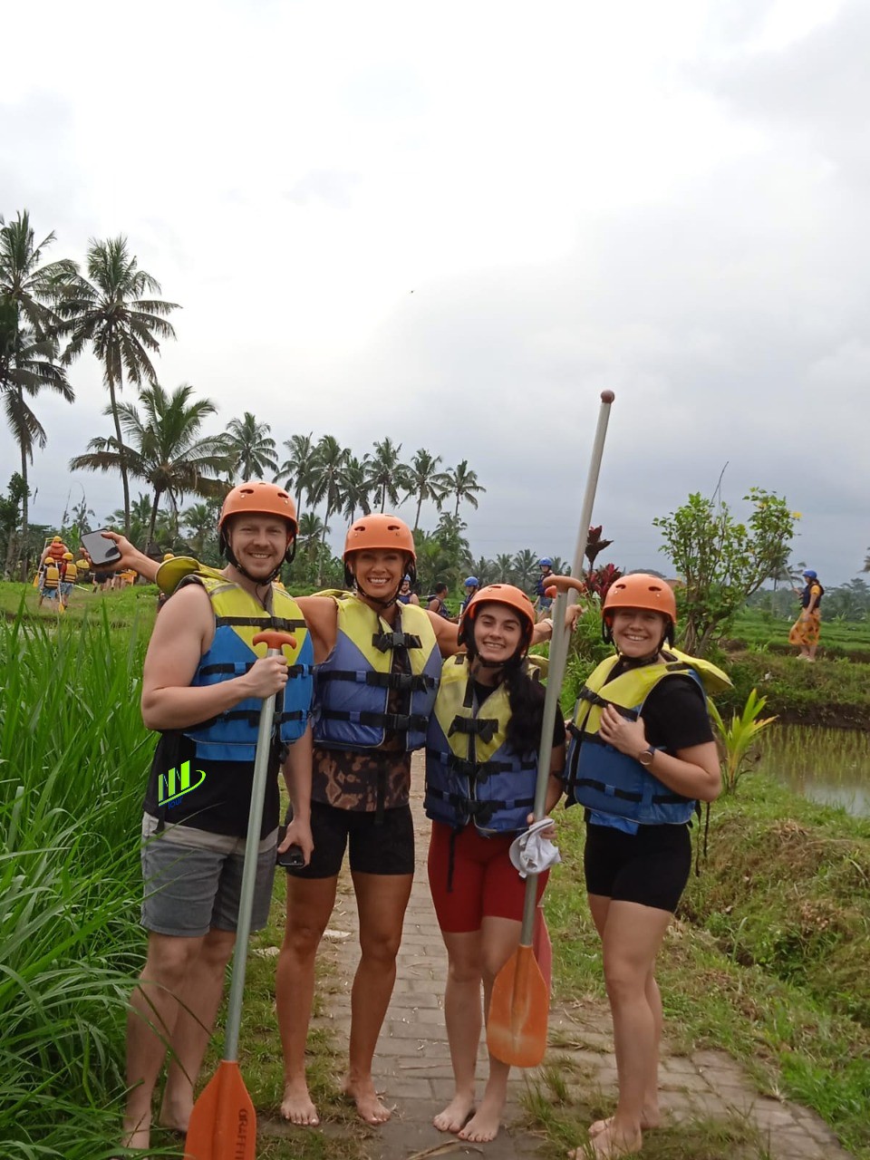 Actividad diaria Aventura Rafting en rápidos en Ayung