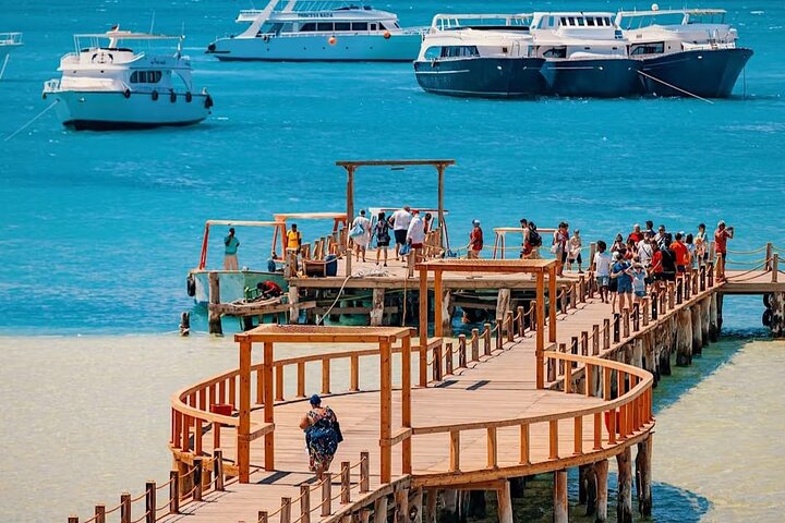 Crucero Paraíso por la Bahía de Orange | Ganztägige Schnorchel- und Wassersporttour ab Hurghada - Foto 5