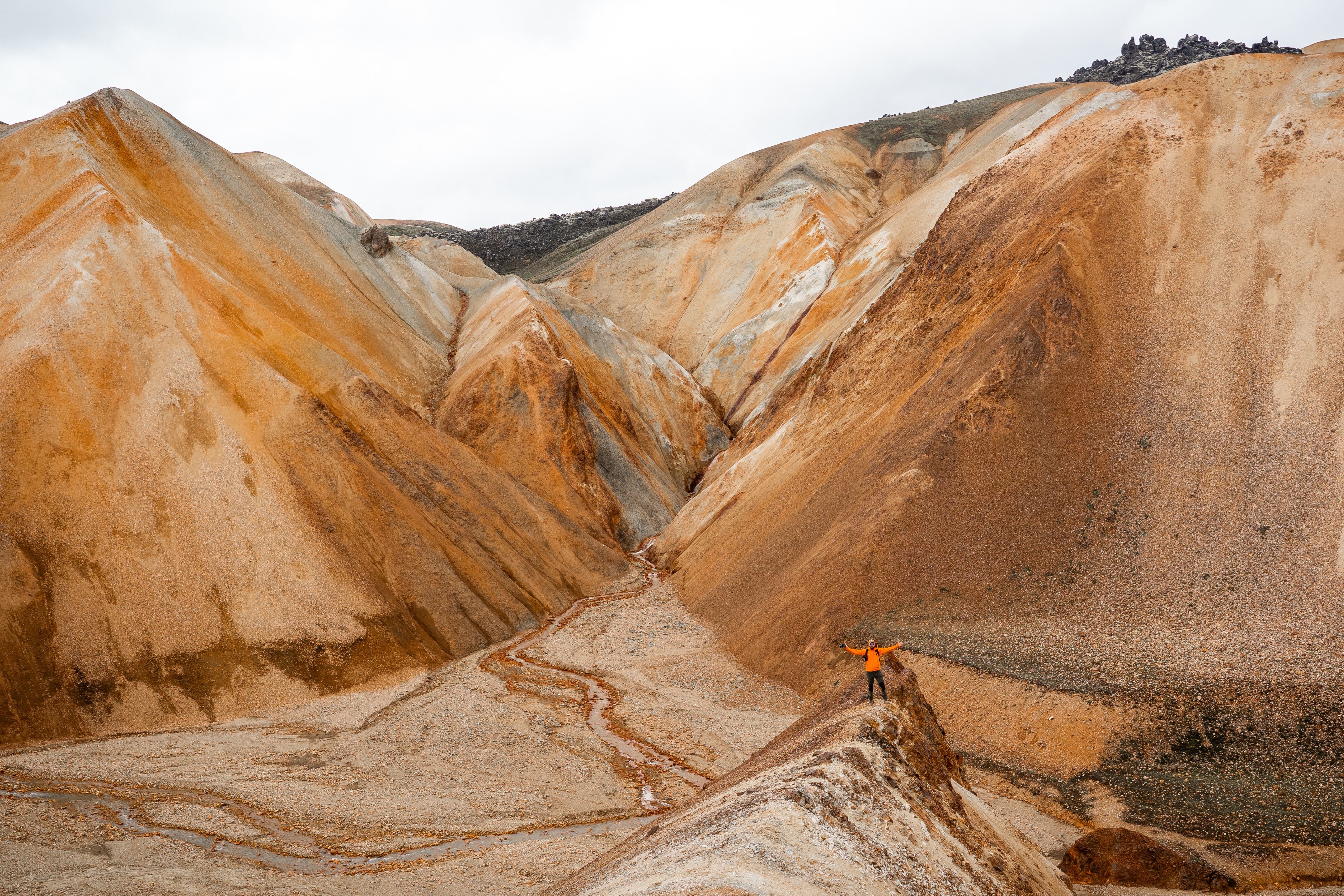 Laugavegur Trek with glacier hike - 5 Day (Huts)
