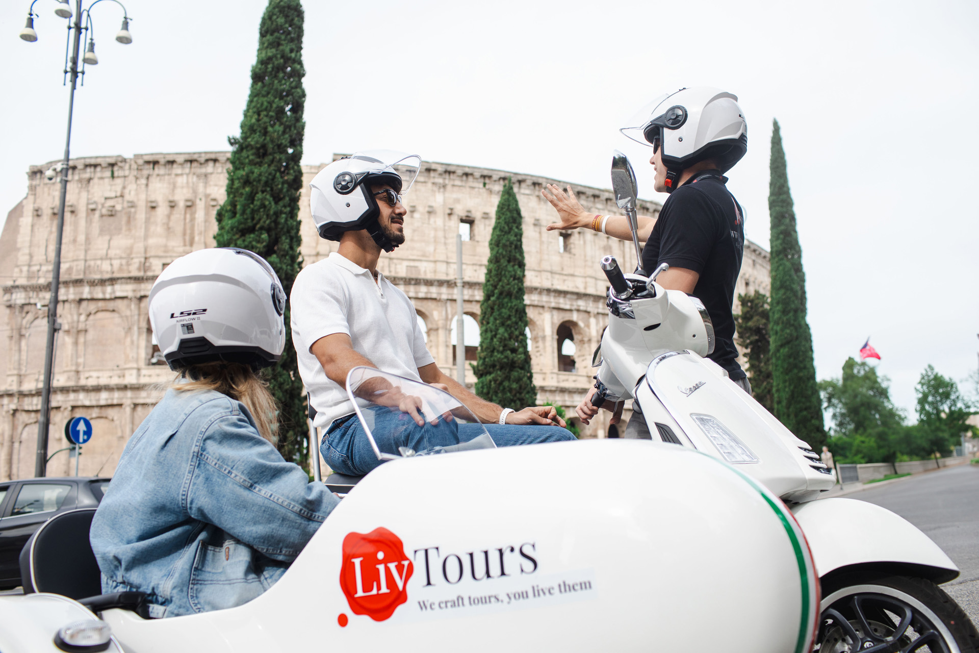 Rome Vespa Sidecar Private Tour - Photo 16