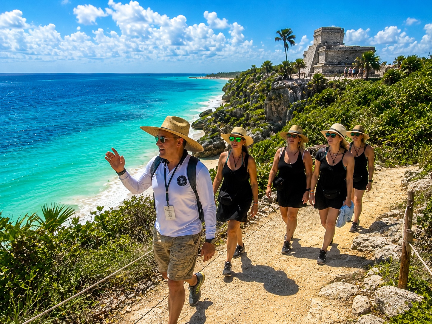 Tulum Ruins, Sea Turtles & Gourmet Lunch from Playa del Carmen