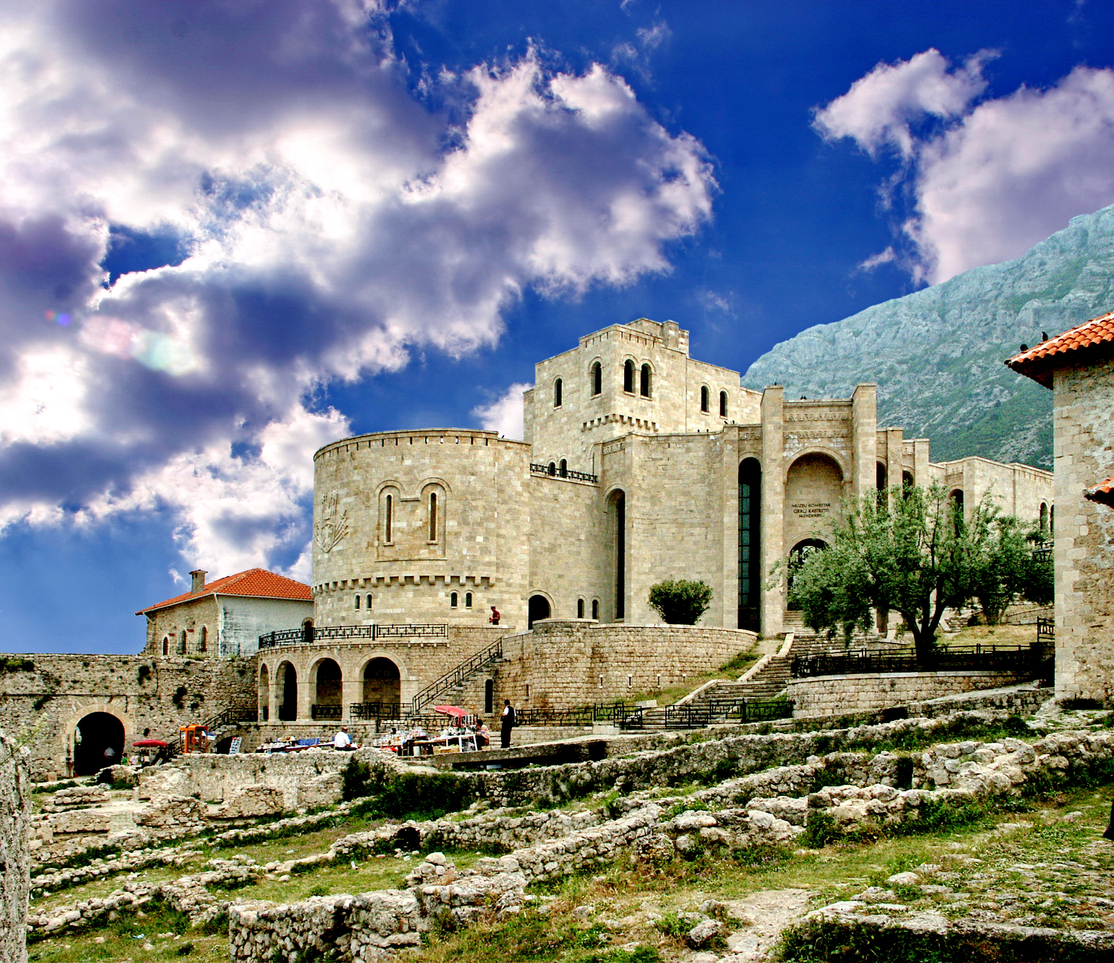 From Tirana: Kruja Historic Tour & Cassar Cantina Wine Tasting