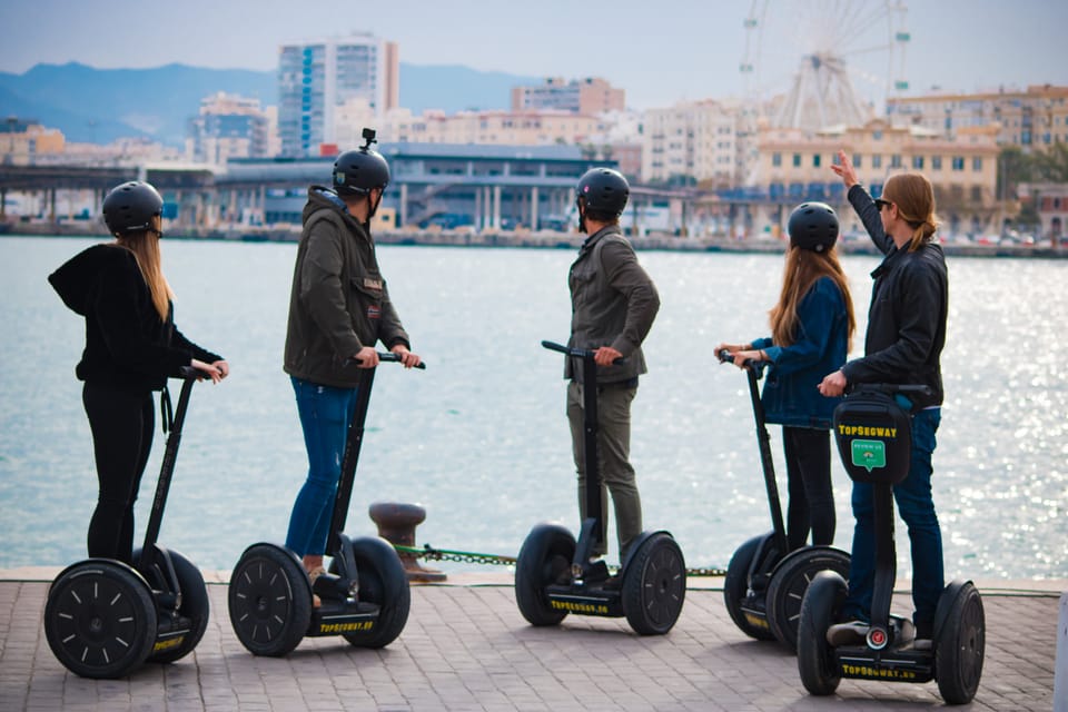 Malaga Şehir Turu 3 Saatlik Tarihi Segway Macerası