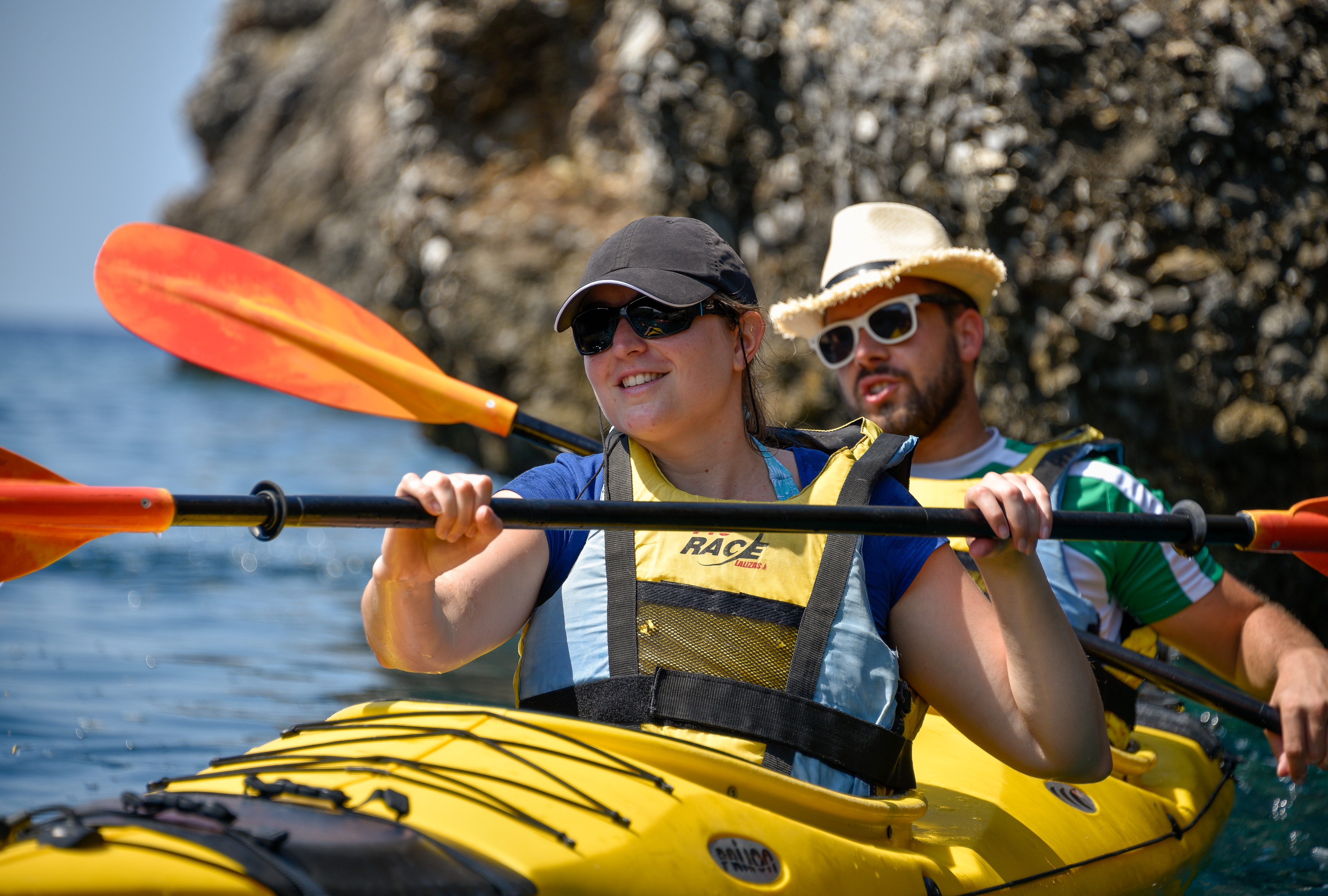 Swim stop, picnic and return paddle 2