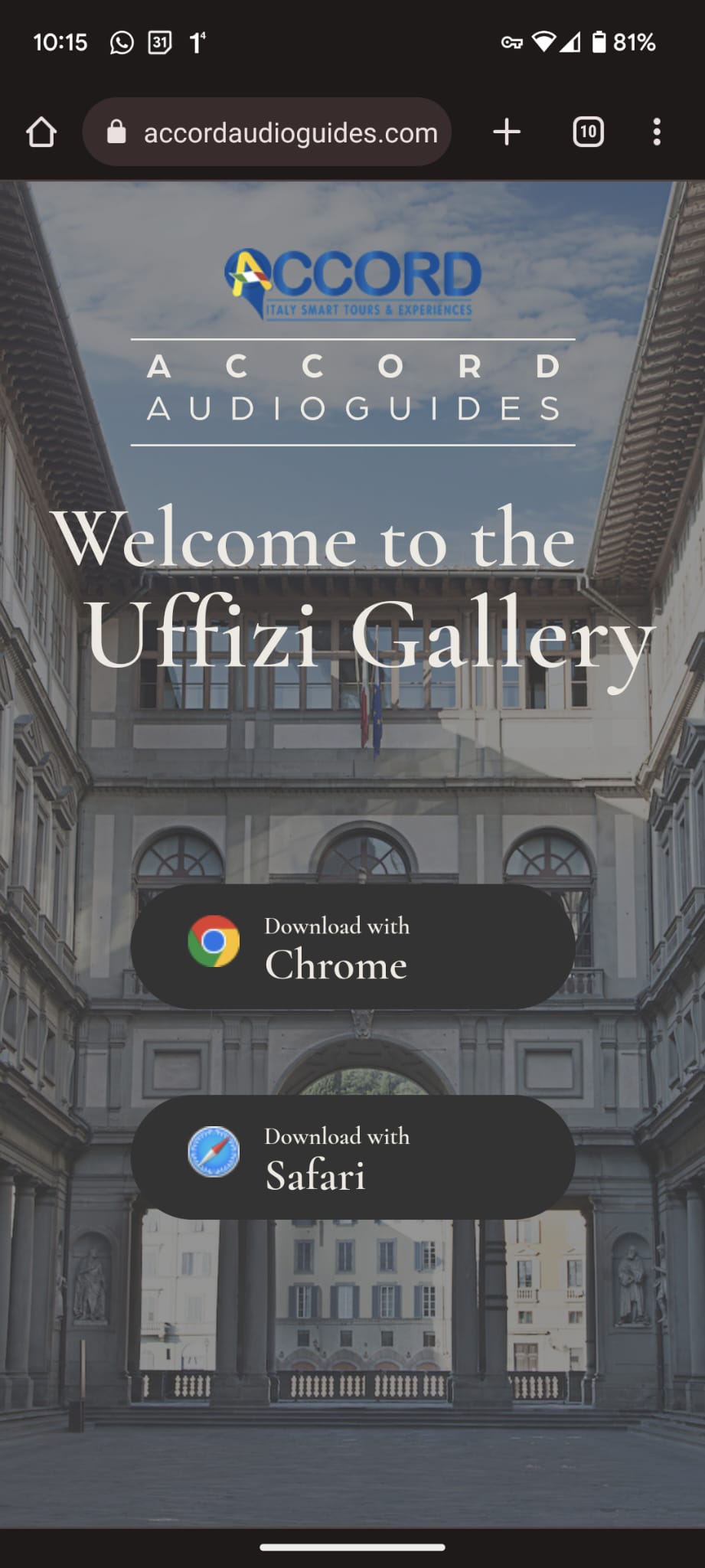 Floransa: Uffizi Galerisi Öncelikli Bilet ve Çok Dilli Sesli Uygulama