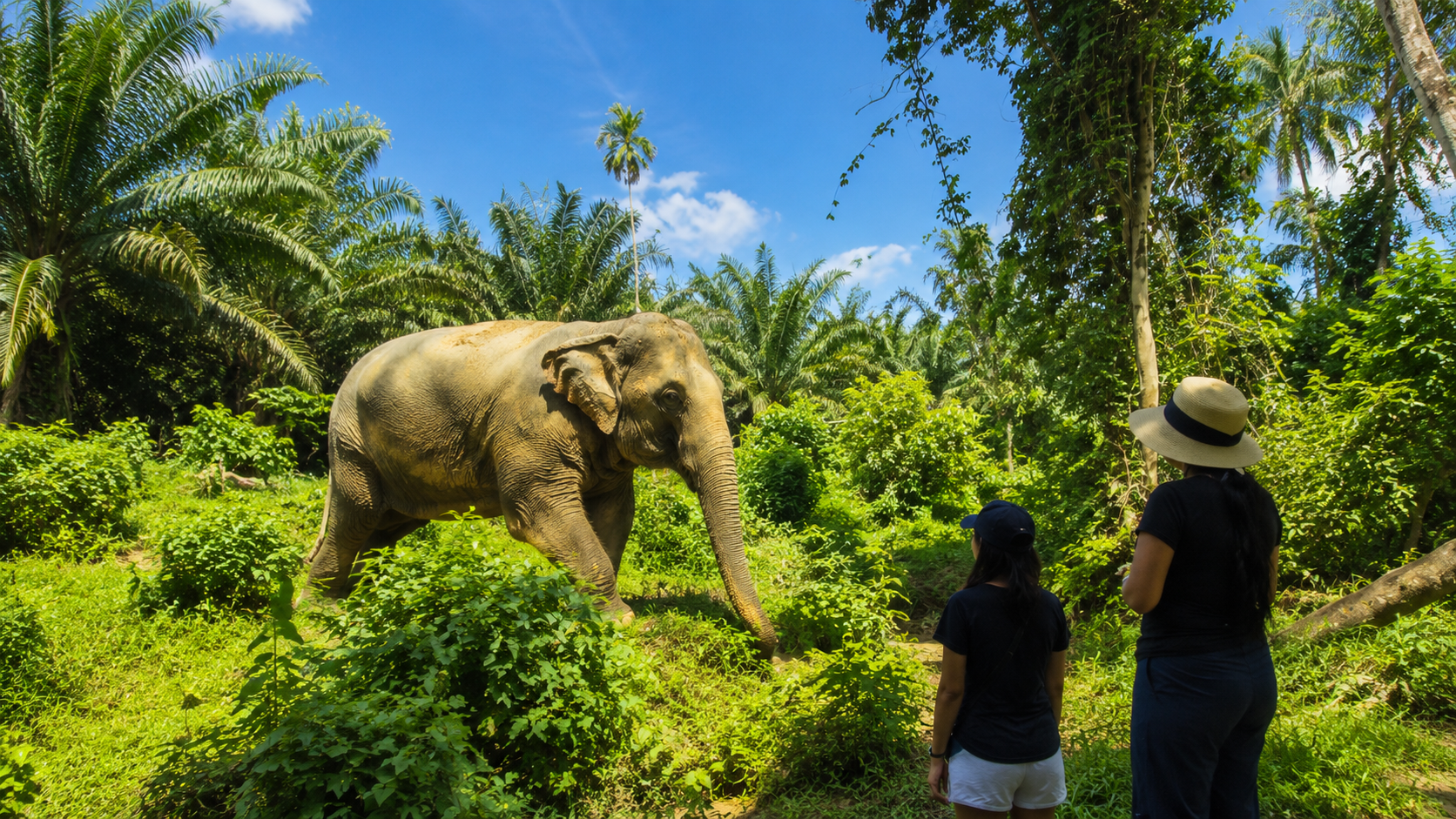 2-Hours Eco Guide Walking Tour in Khao Lak Elephant Sanctuary