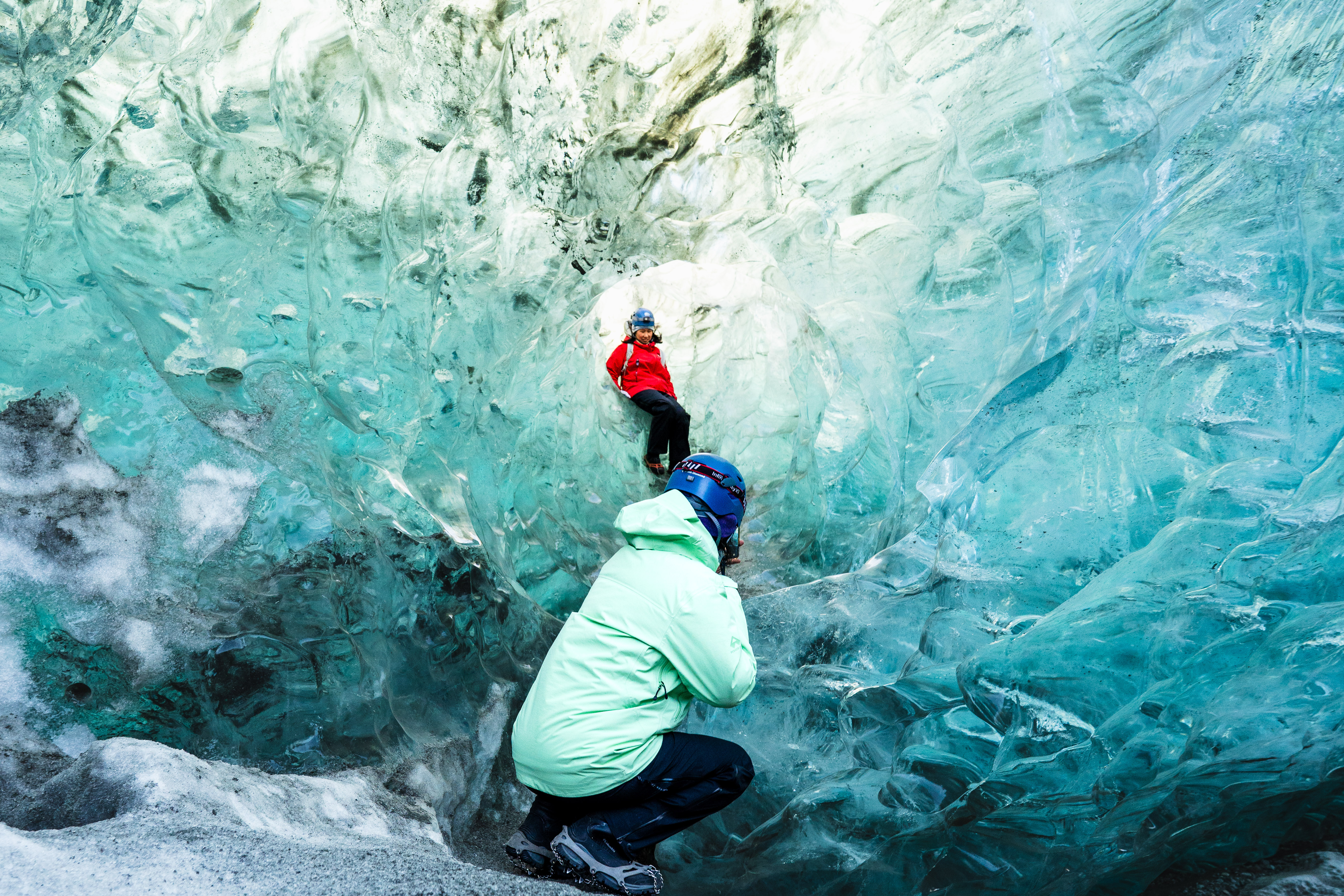 Crystal Ice Cave Tour