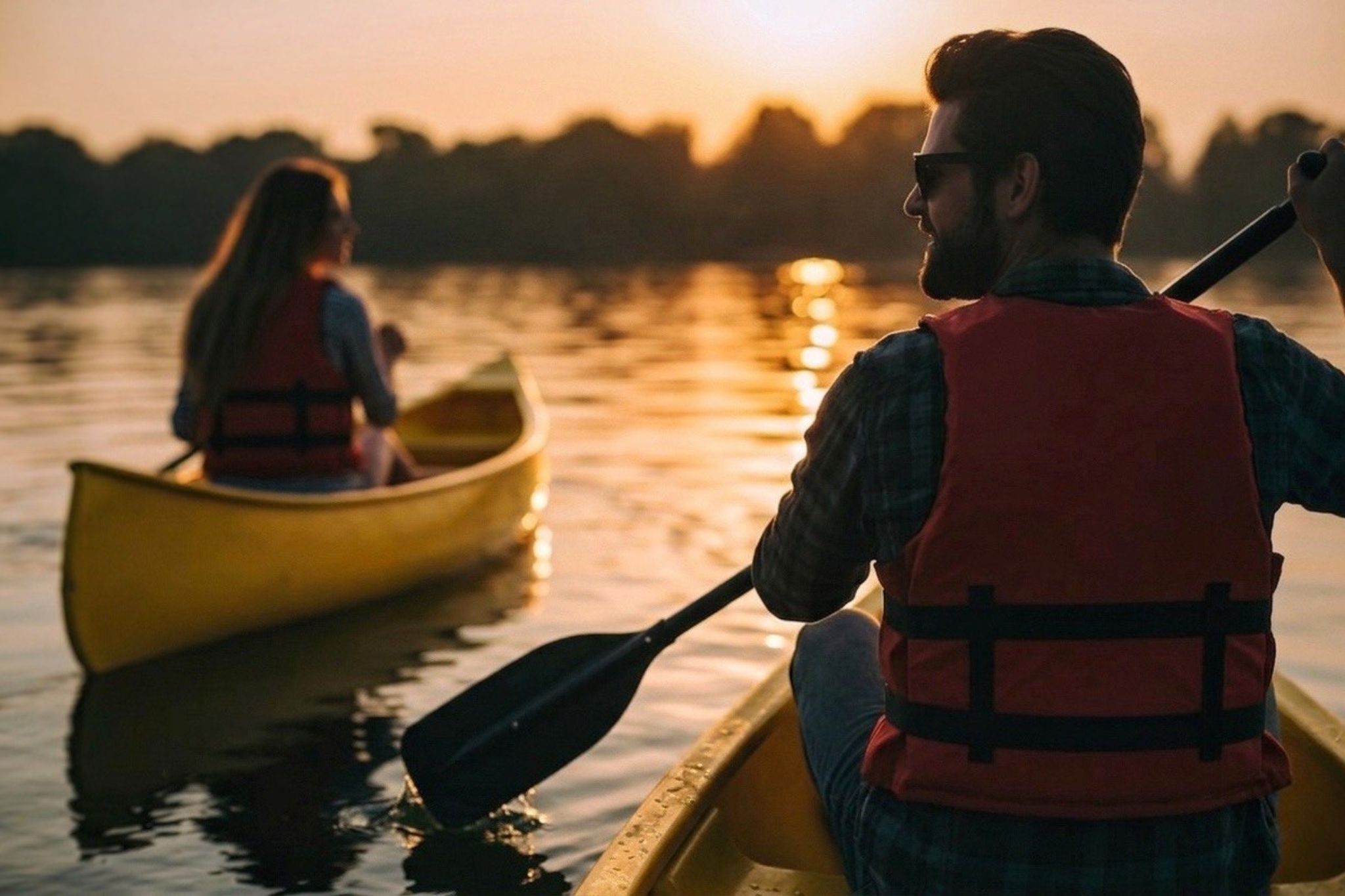 Rovaniemi: Midnight Sun Canoeing Tour & Barbeque – Small Group